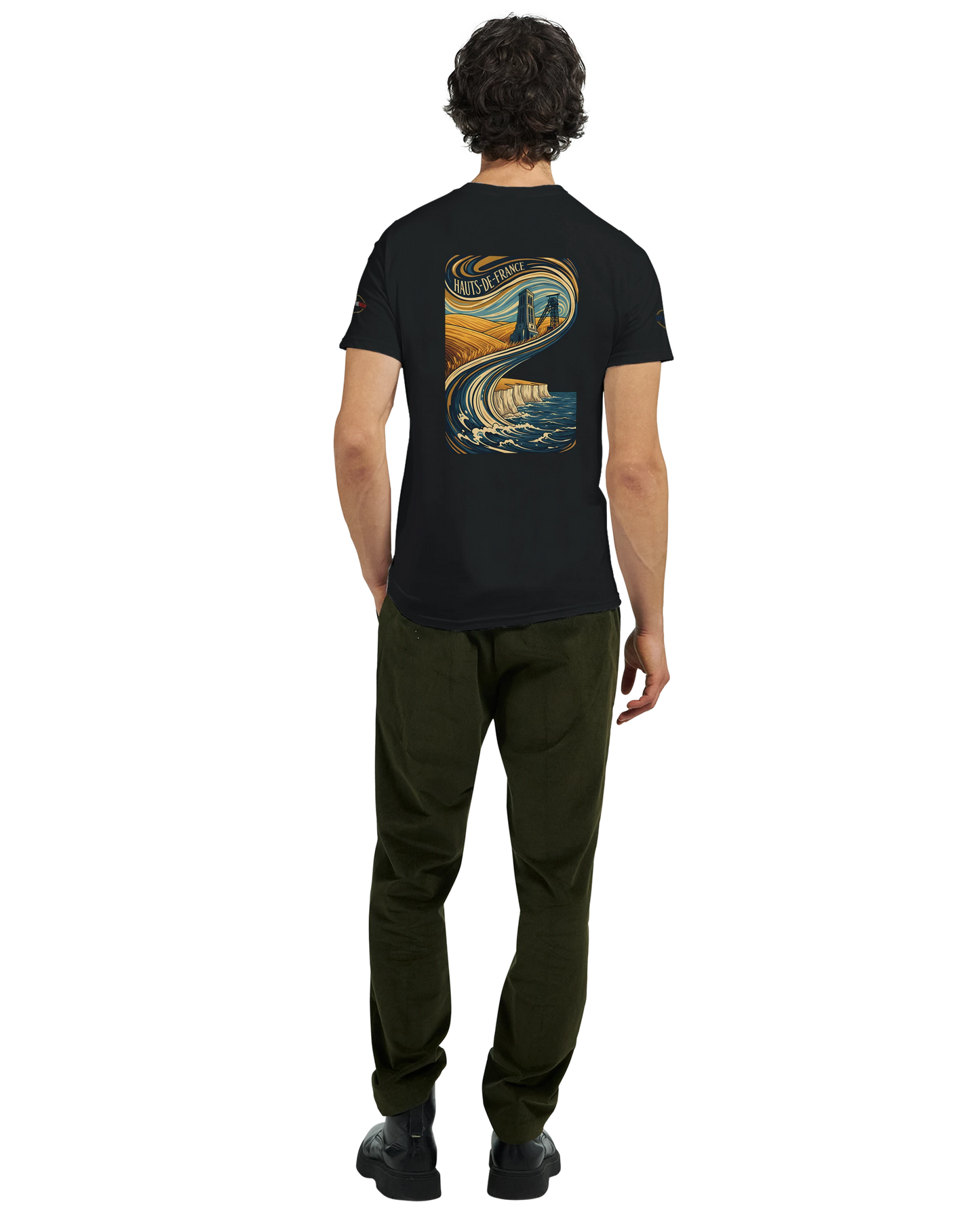 T-shirt Unisexe Haut de France - Coton Épais Premium
