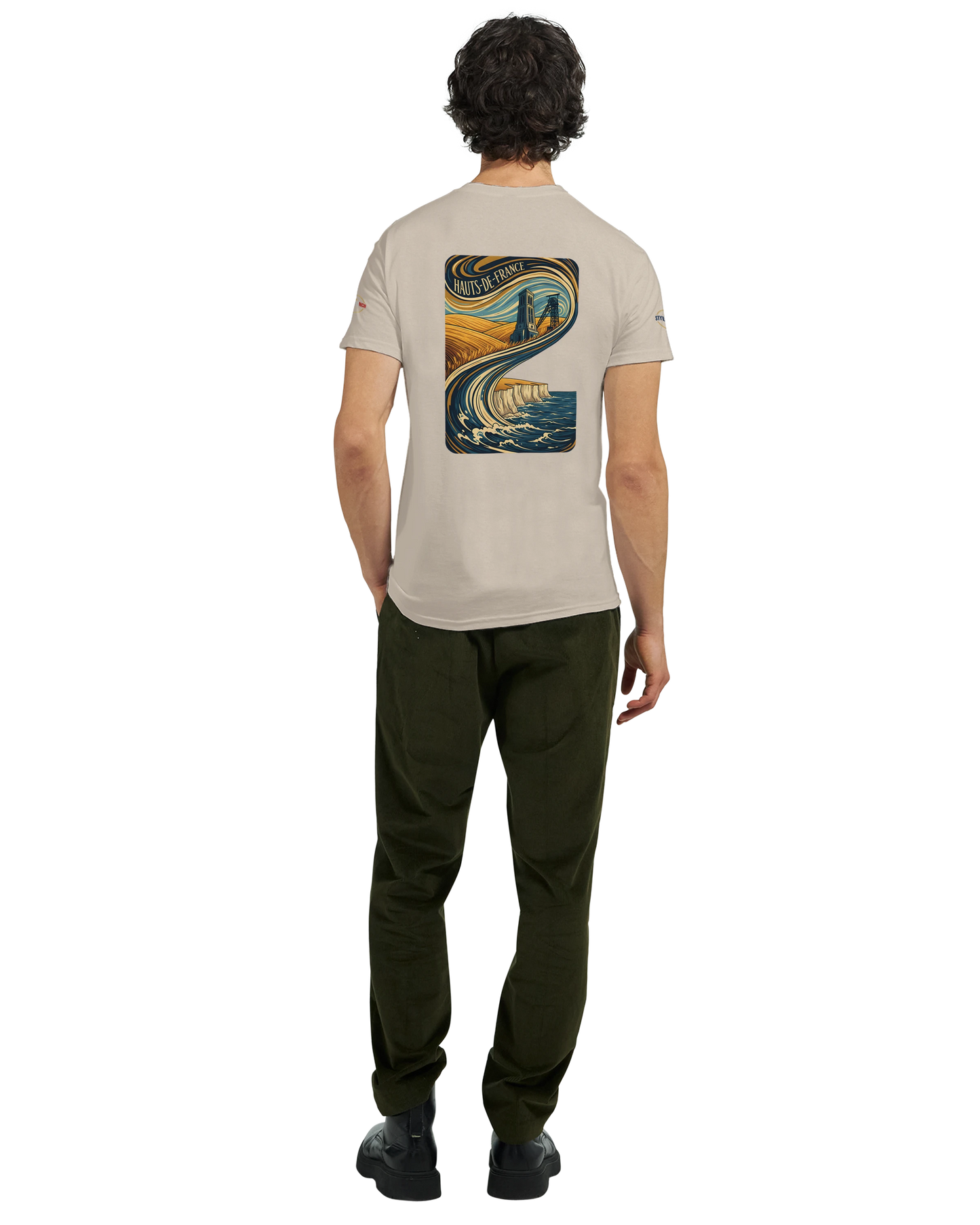 T-shirt Unisexe Haut de France - Coton Épais Premium