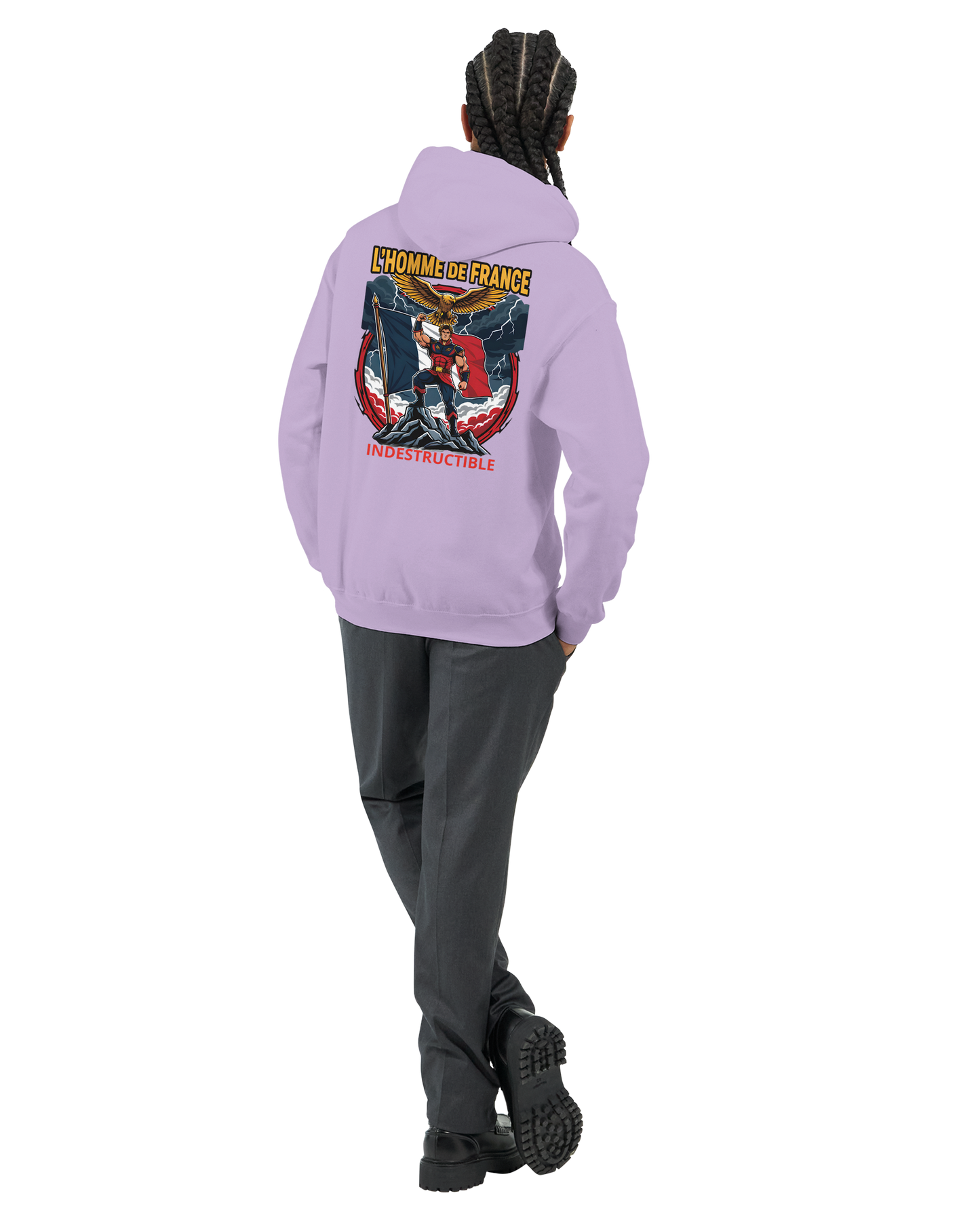 Sweat à Capuche Homme homme de France - Design France - Confort Premium