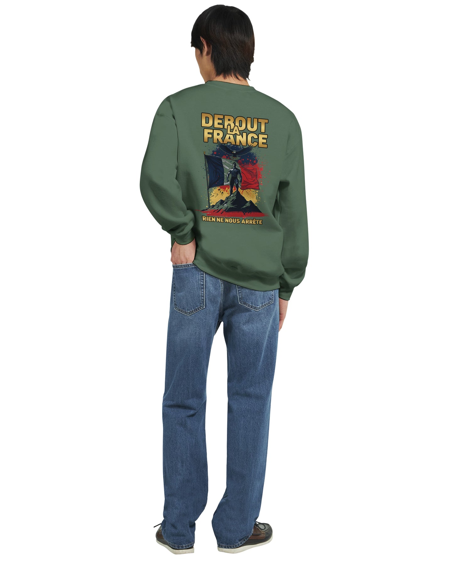 Sweat-shirt Debout La France - Confort Premium et Design Classique