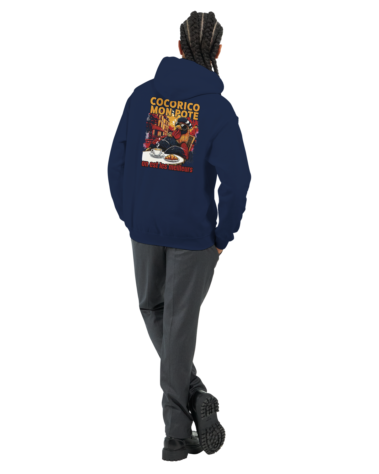 Sweat à Capuche homme on est les meilleurs