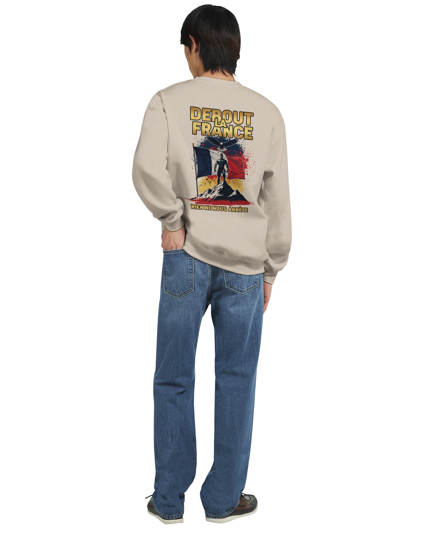 Sweat-shirt Debout La France - Confort Premium et Design Classique
