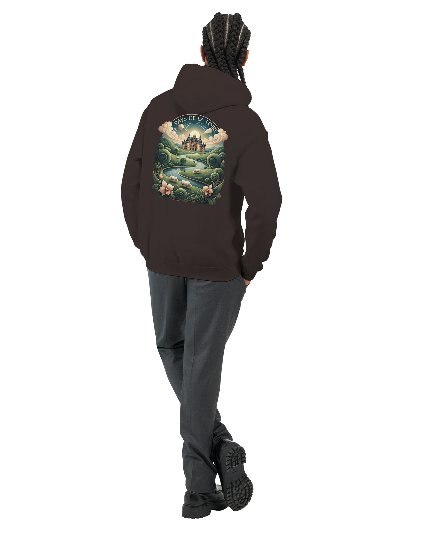 Sweat à capuche unisexe Pays de la Loire - Confort Premium