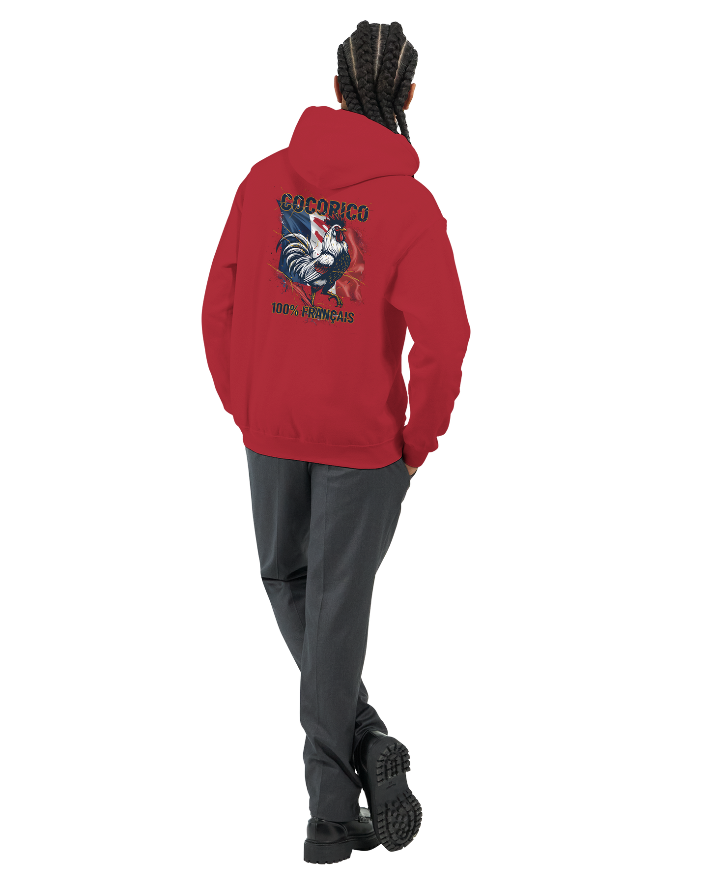 Sweat à Capuche Homme Cocorico – Confort et Style Français
