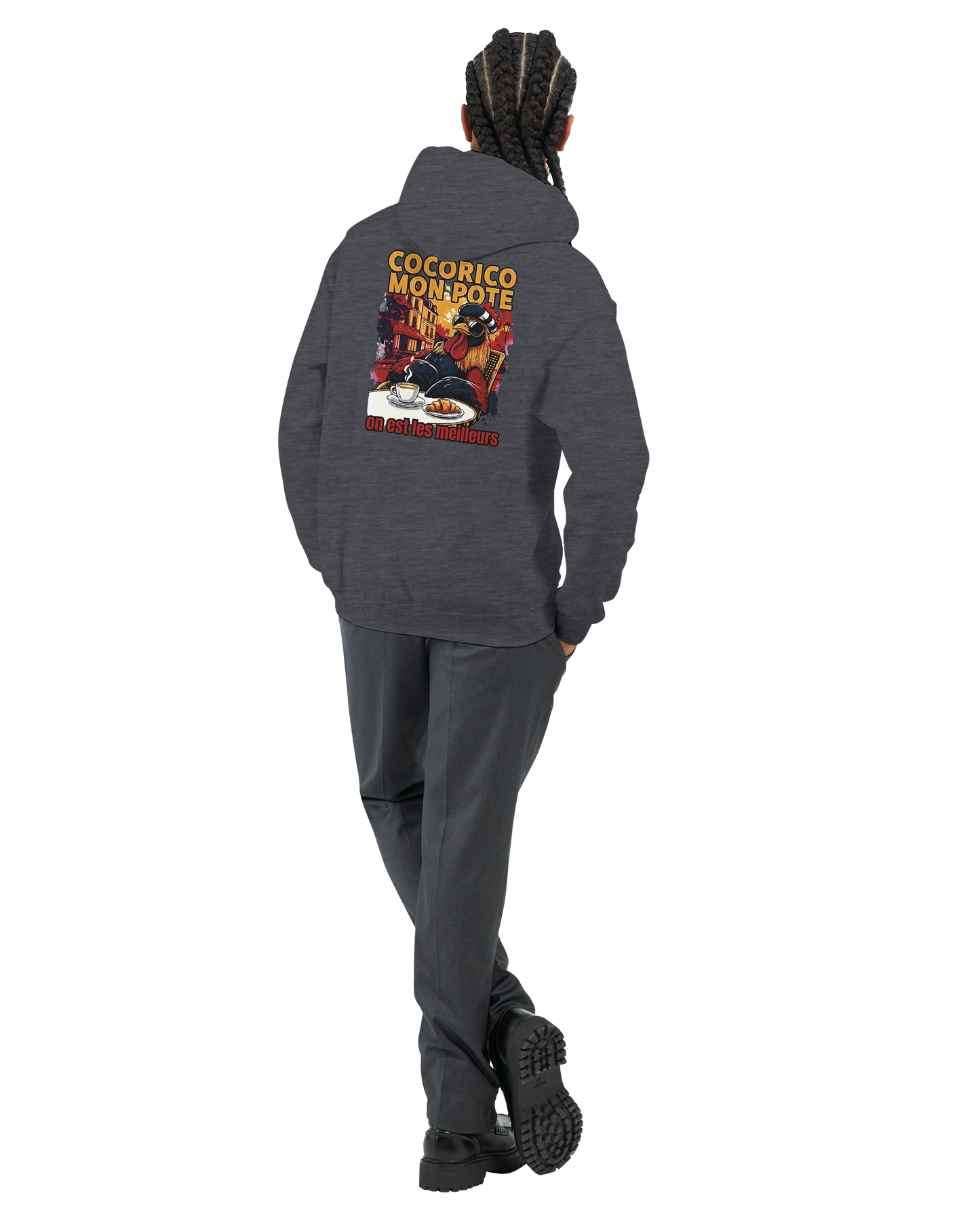 Sweat à Capuche homme on est les meilleurs