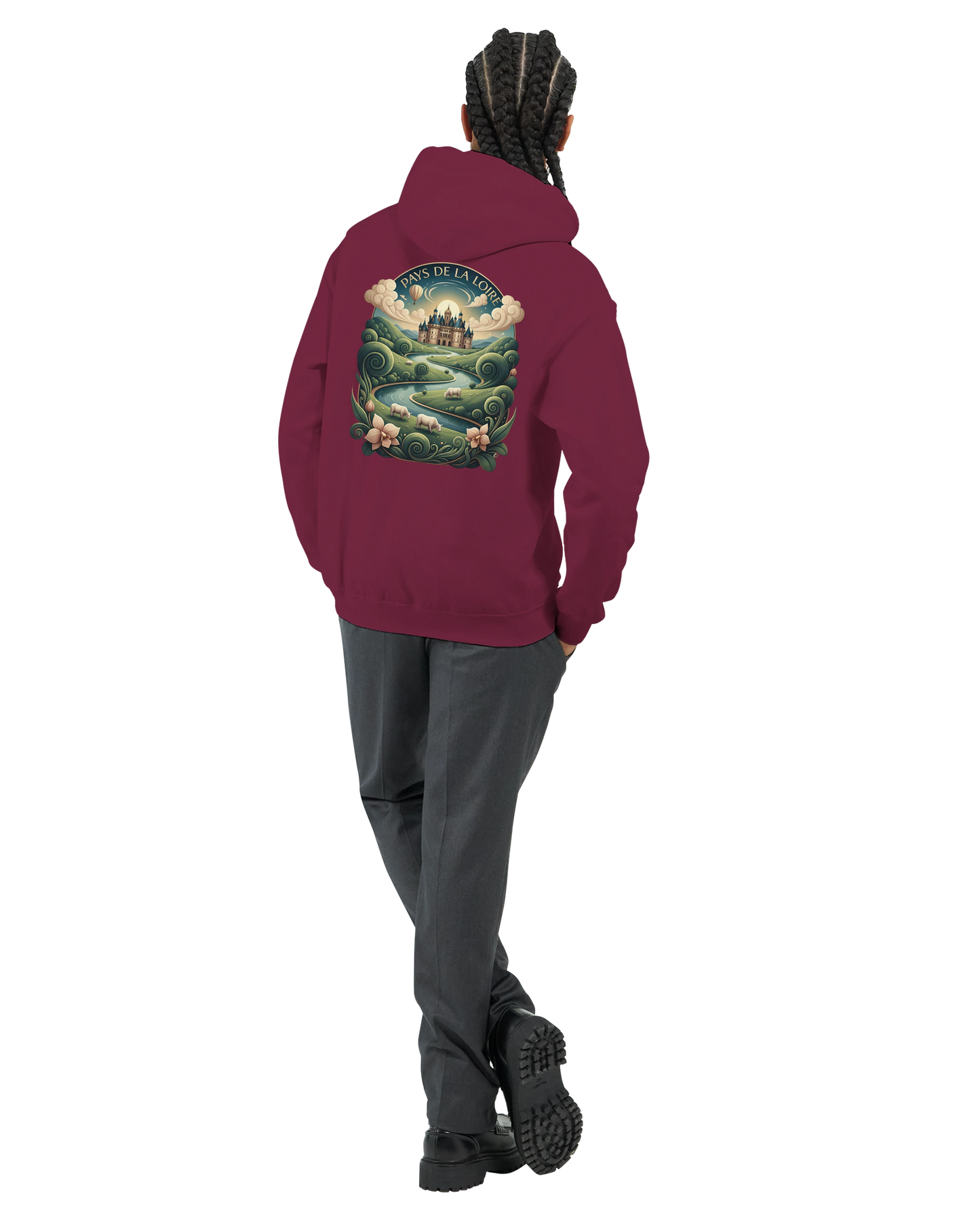 Sweat à capuche unisexe Pays de la Loire - Confort Premium
