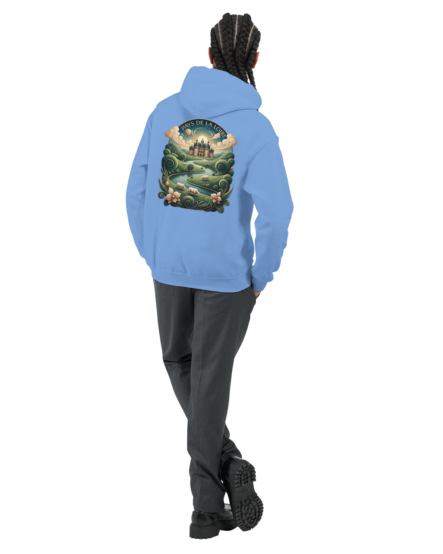 Sweat à capuche unisexe Pays de la Loire - Confort Premium