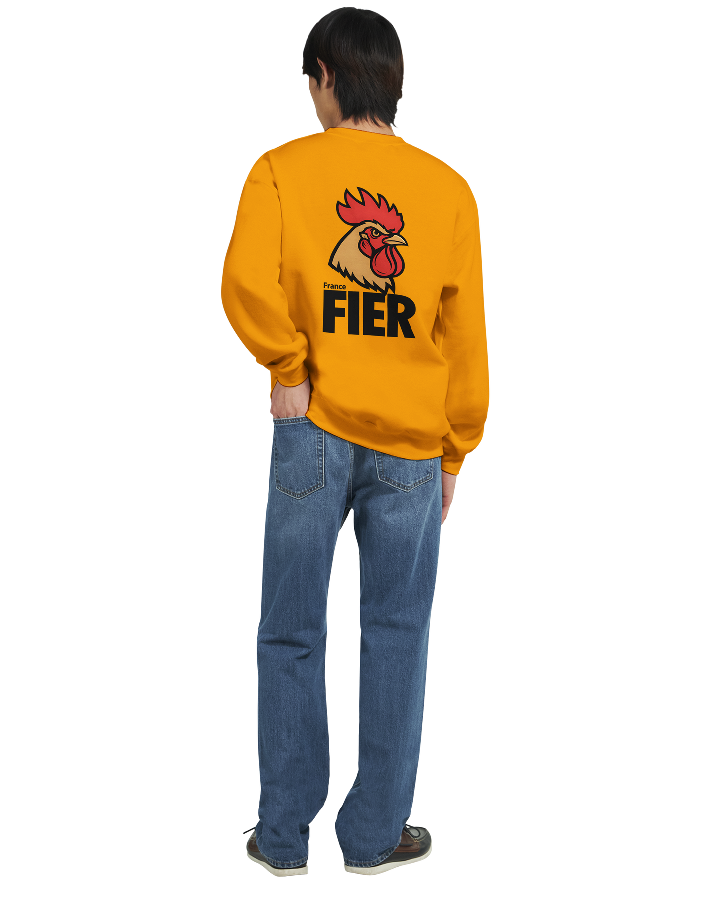 Sweat-shirt Homme France Fier - Coupe Classique et Confort Premium
