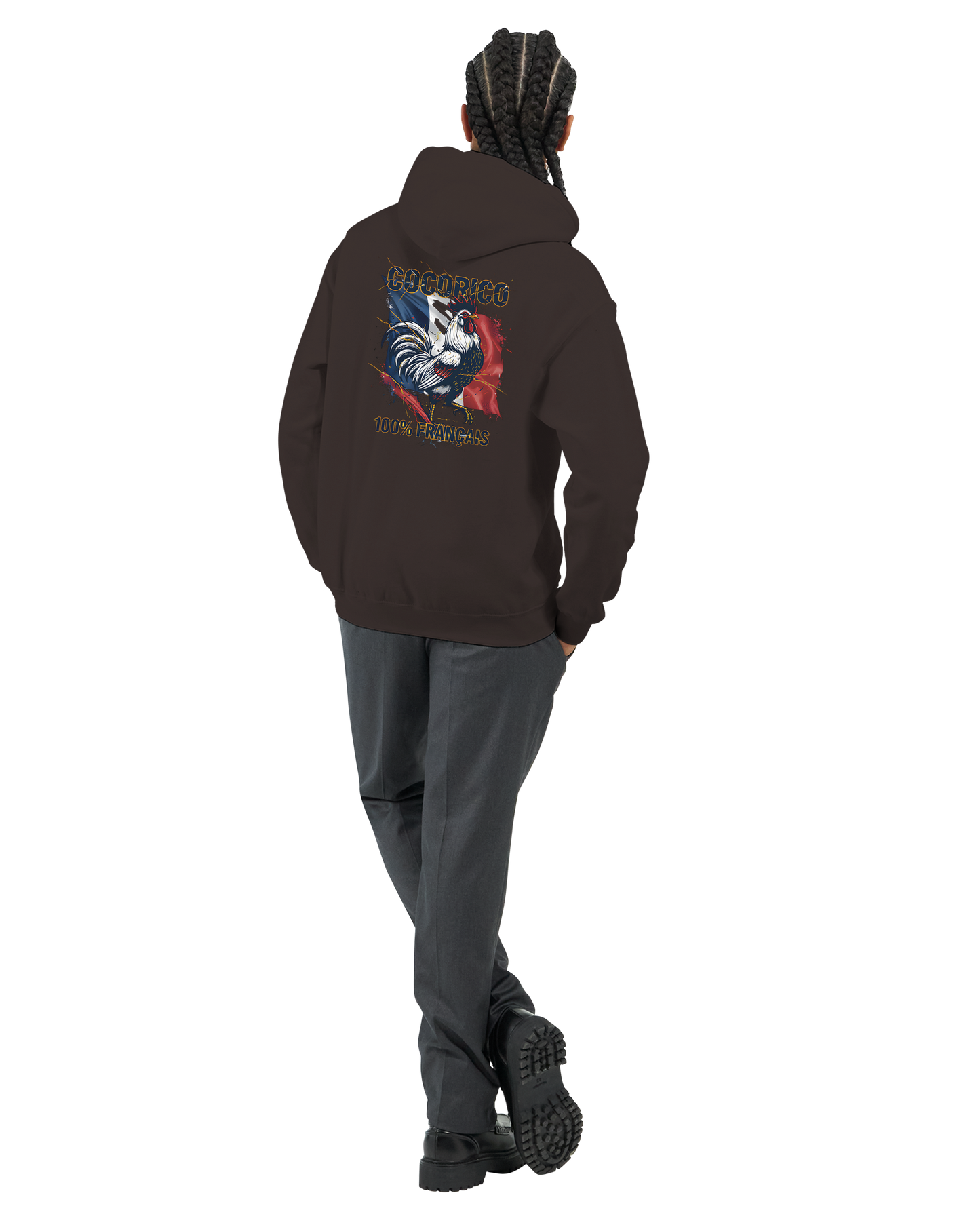 Sweat à Capuche Homme Cocorico – Confort et Style Français