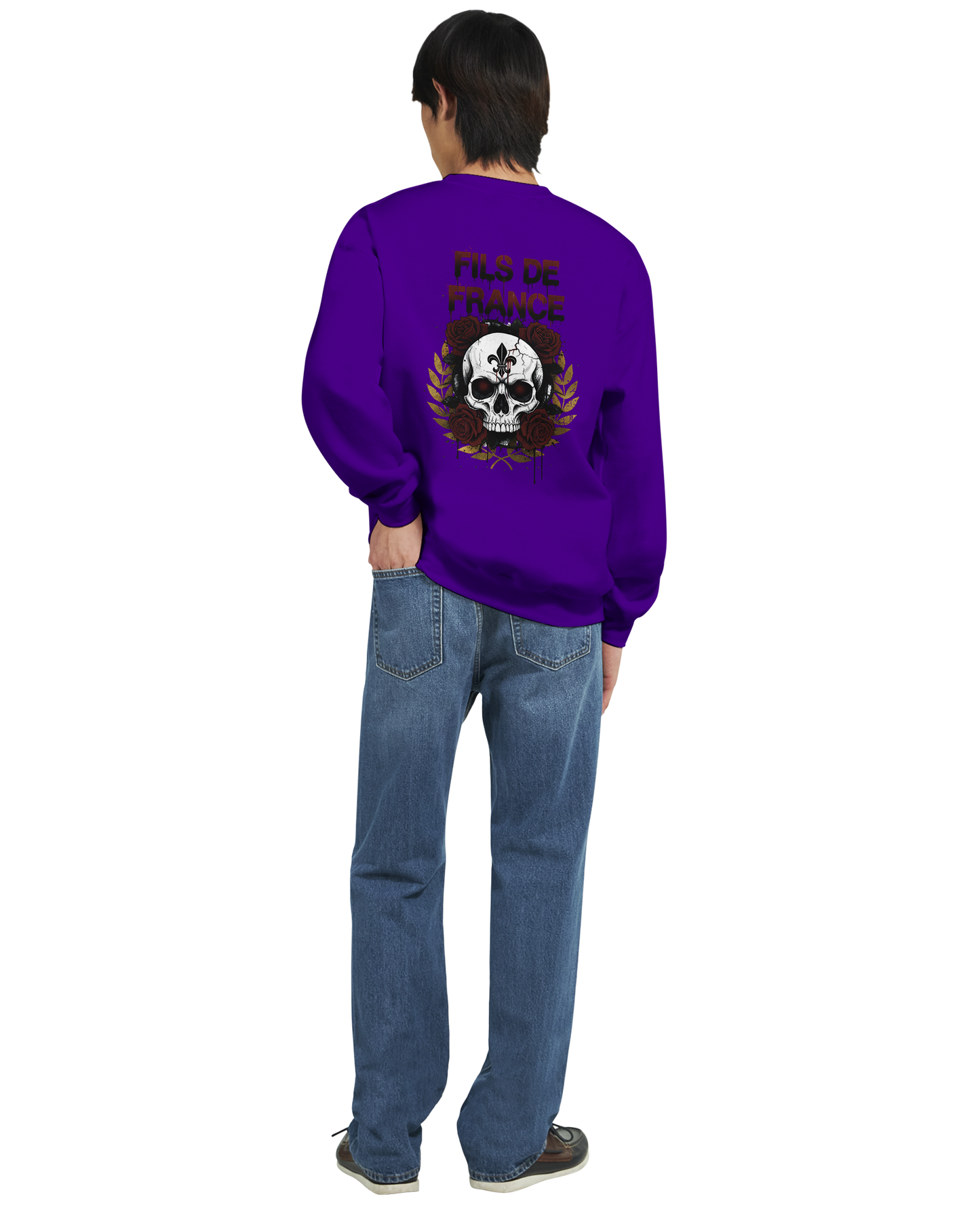 Sweat-shirt Homme Fils de France –Premium Confort Classique