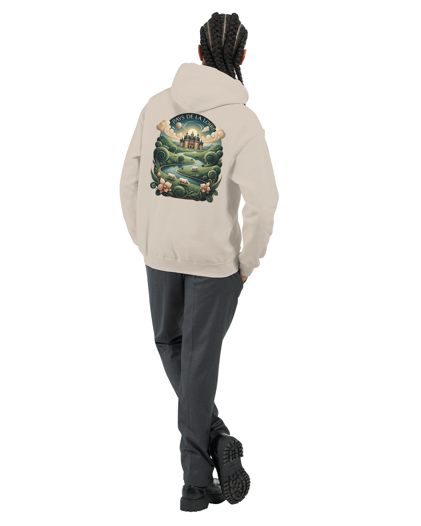 Sweat à capuche unisexe Pays de la Loire - Confort Premium