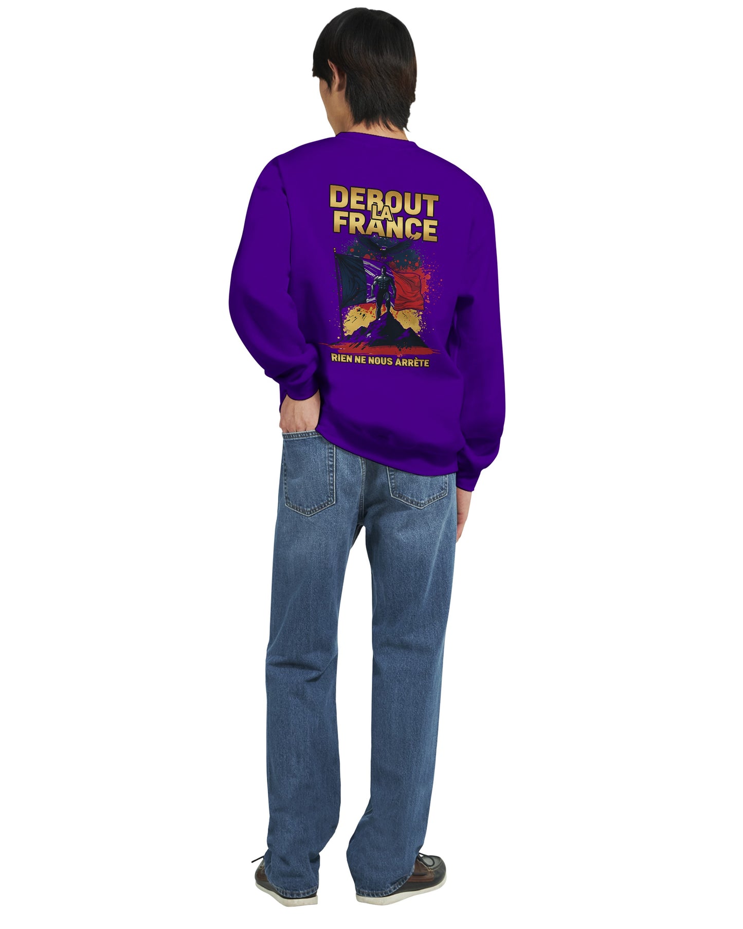 Sweat-shirt Debout La France - Confort Premium et Design Classique