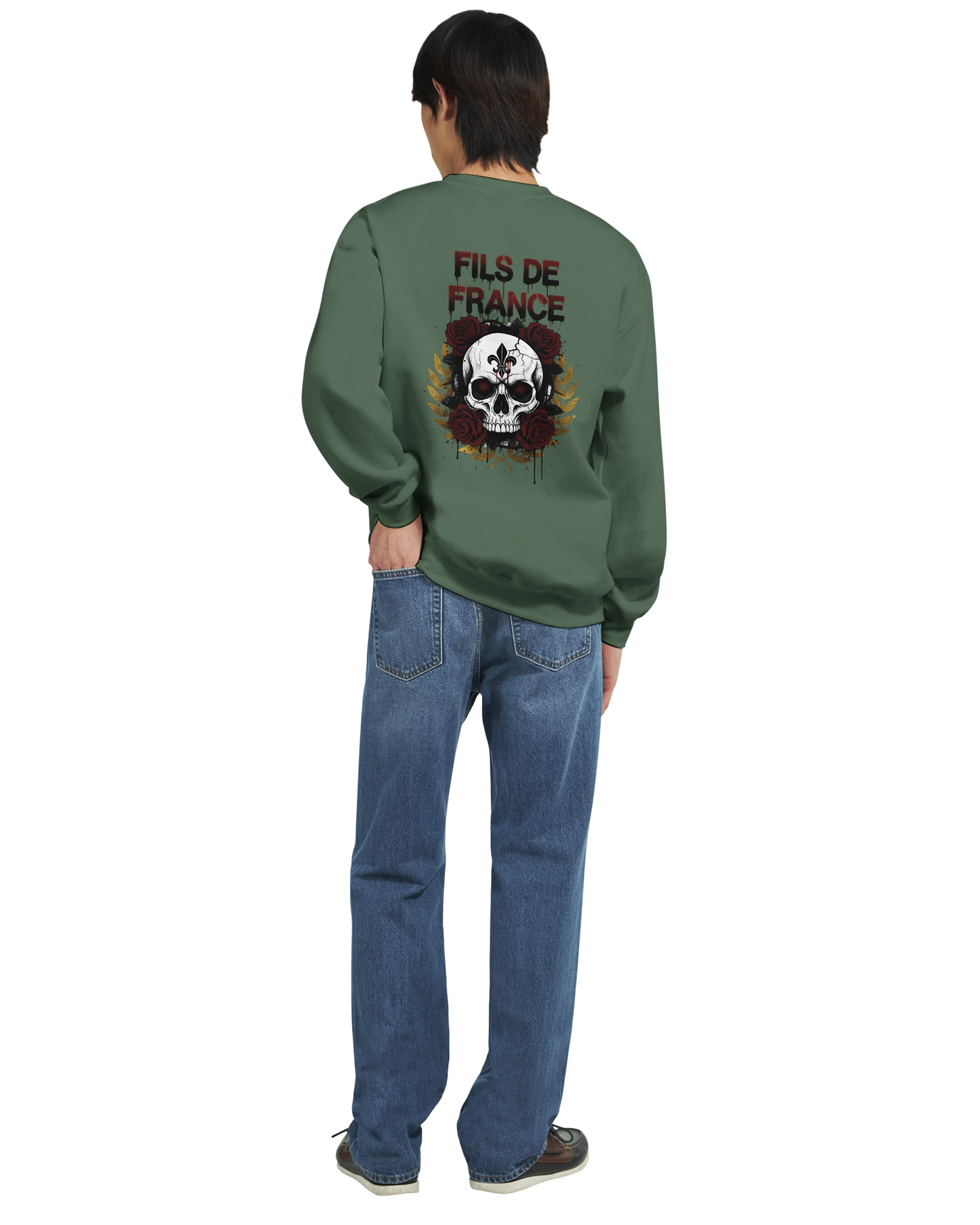 Sweat-shirt Homme Fils de France –Premium Confort Classique