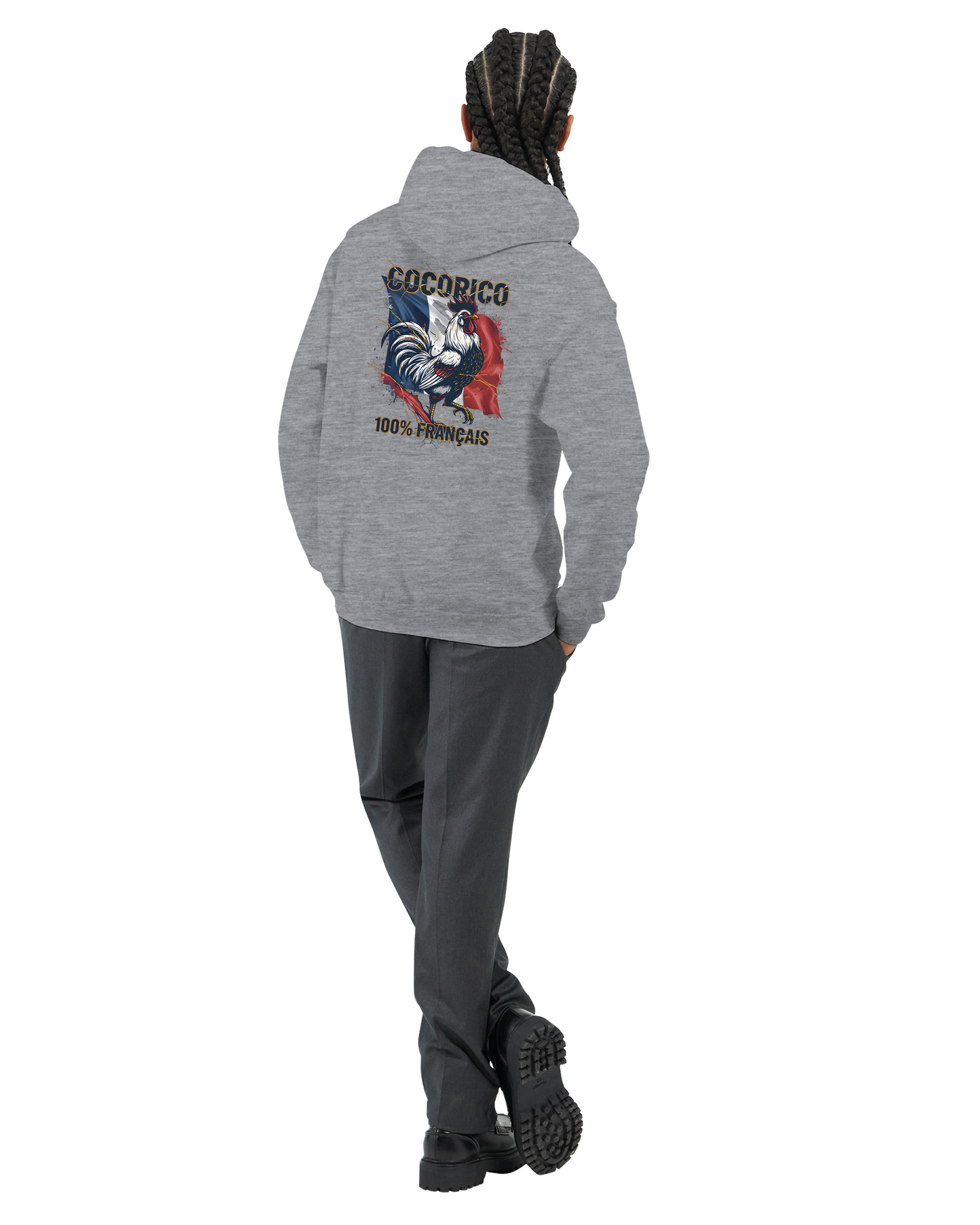 Sweat à Capuche Homme Cocorico – Confort et Style Français