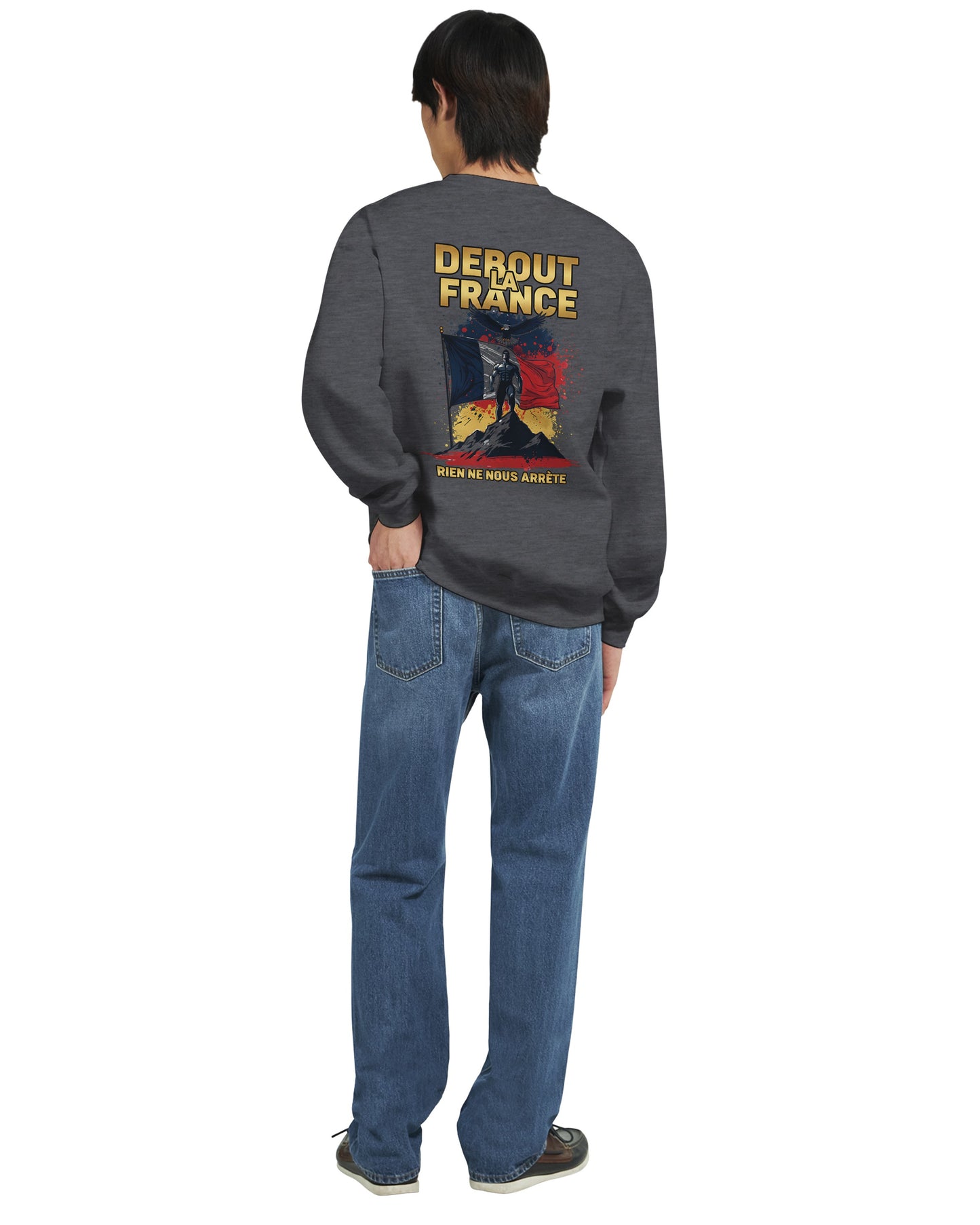 Sweat-shirt Debout La France - Confort Premium et Design Classique