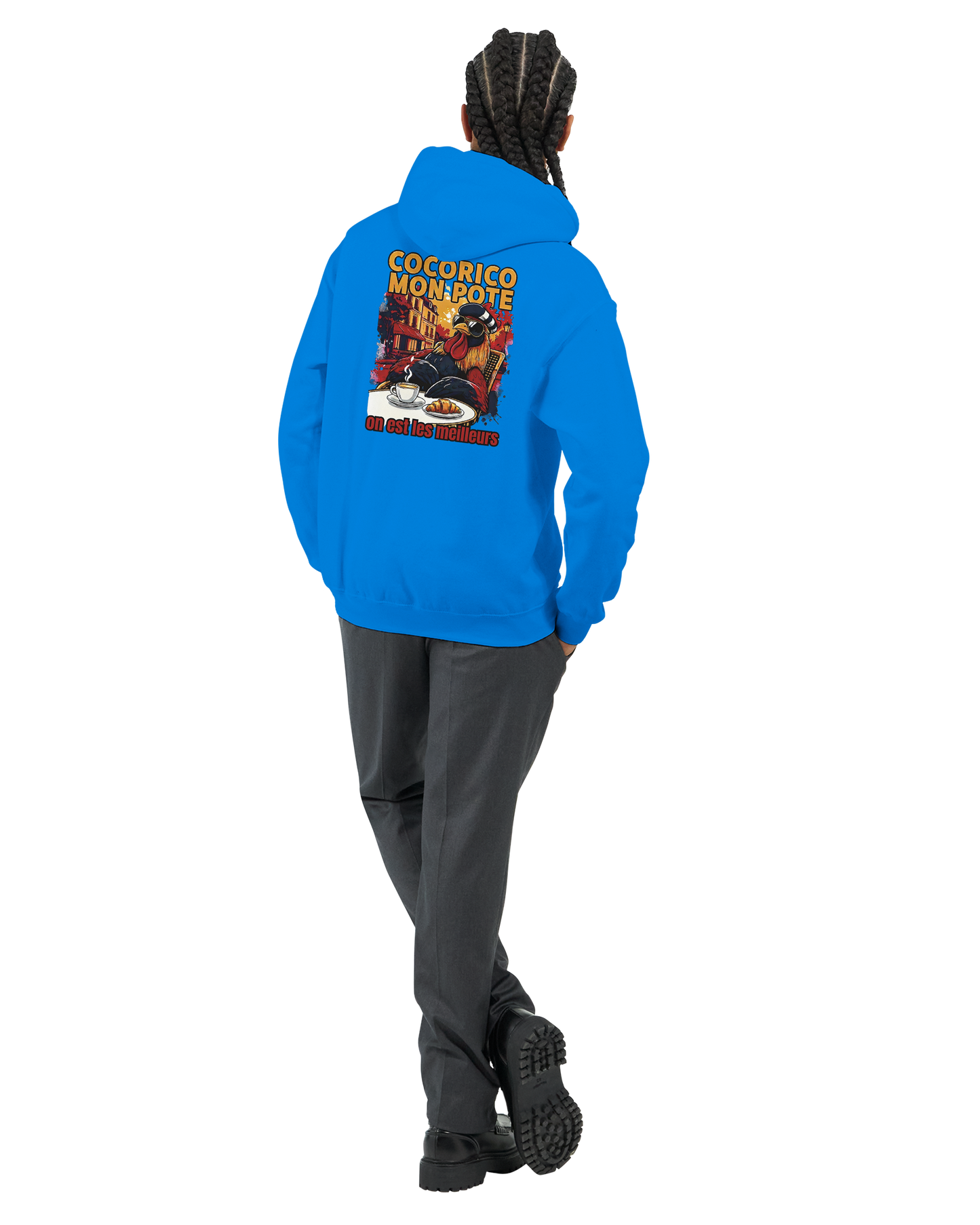 Sweat à Capuche homme on est les meilleurs