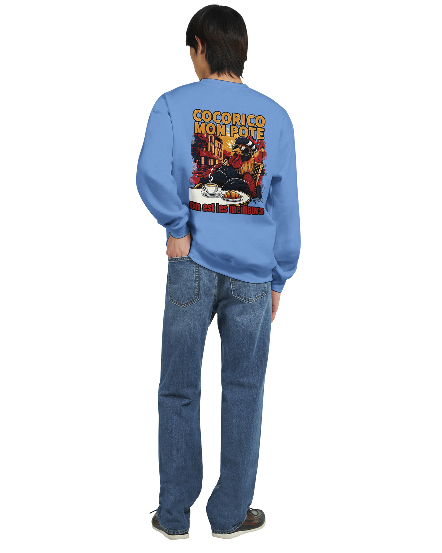 Sweat-shirt Cocorico On Est Les Meilleurs - Confort et Style Premium