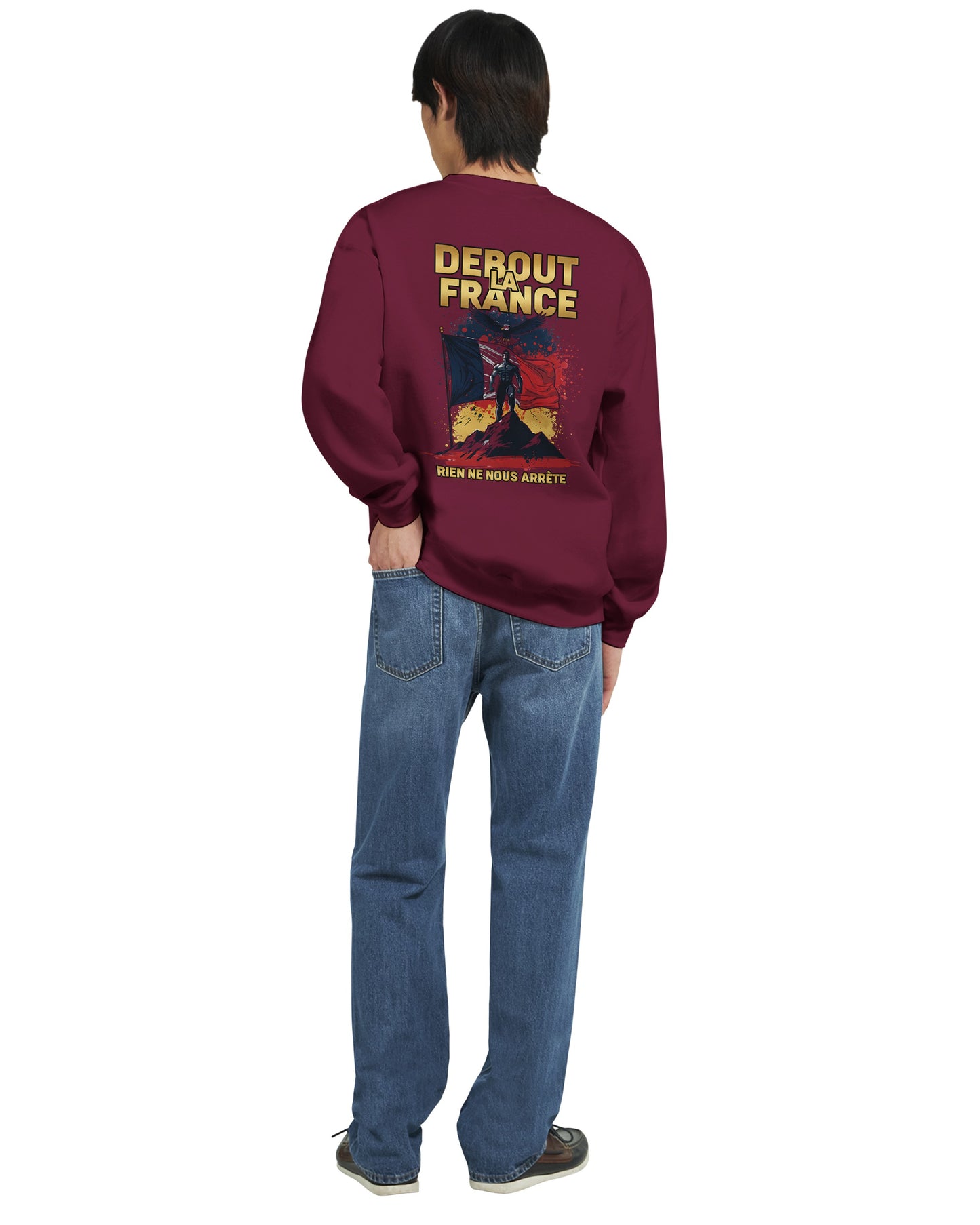 Sweat-shirt Debout La France - Confort Premium et Design Classique