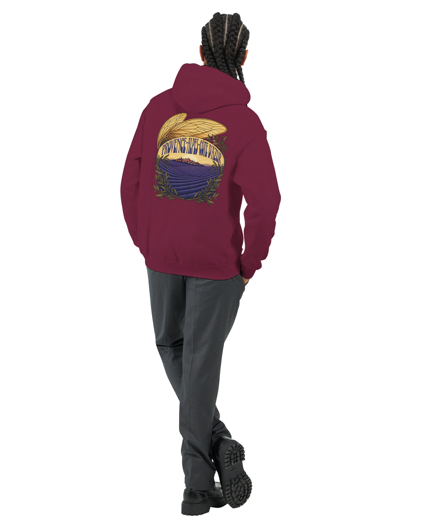 Sweat à capuche unisexe Provence-Alpes-Côte d'Azur – Confort premium