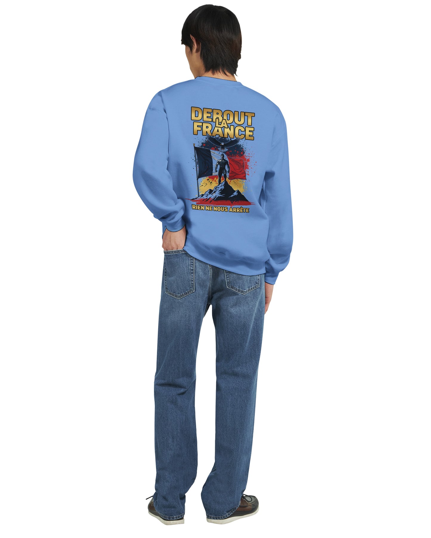 Sweat-shirt Debout La France - Confort Premium et Design Classique