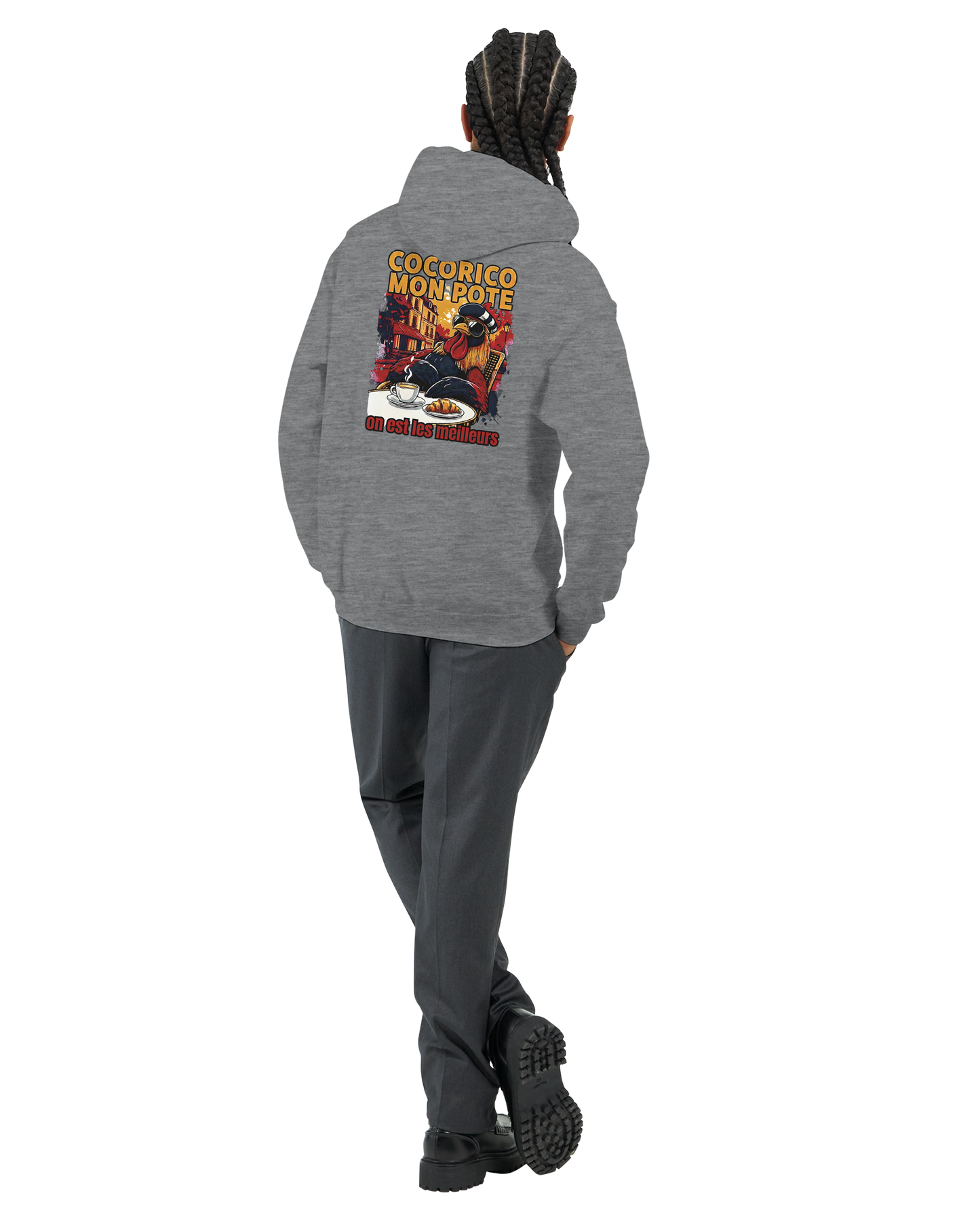 Sweat à Capuche homme on est les meilleurs