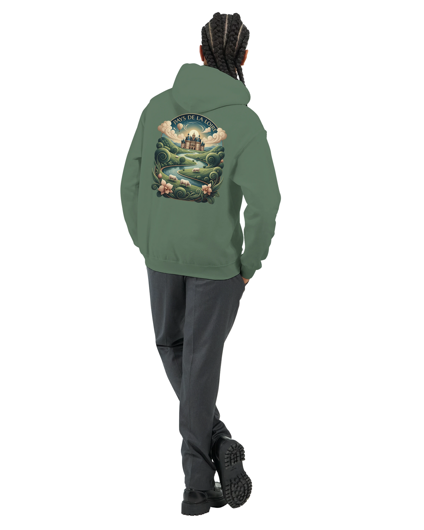 Sweat à capuche unisexe Pays de la Loire - Confort Premium