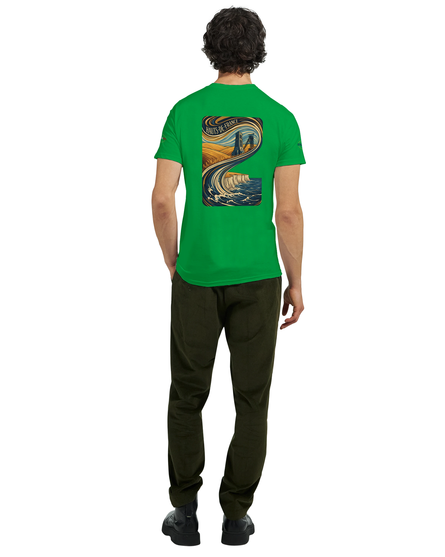 T-shirt Unisexe Haut de France - Coton Épais Premium
