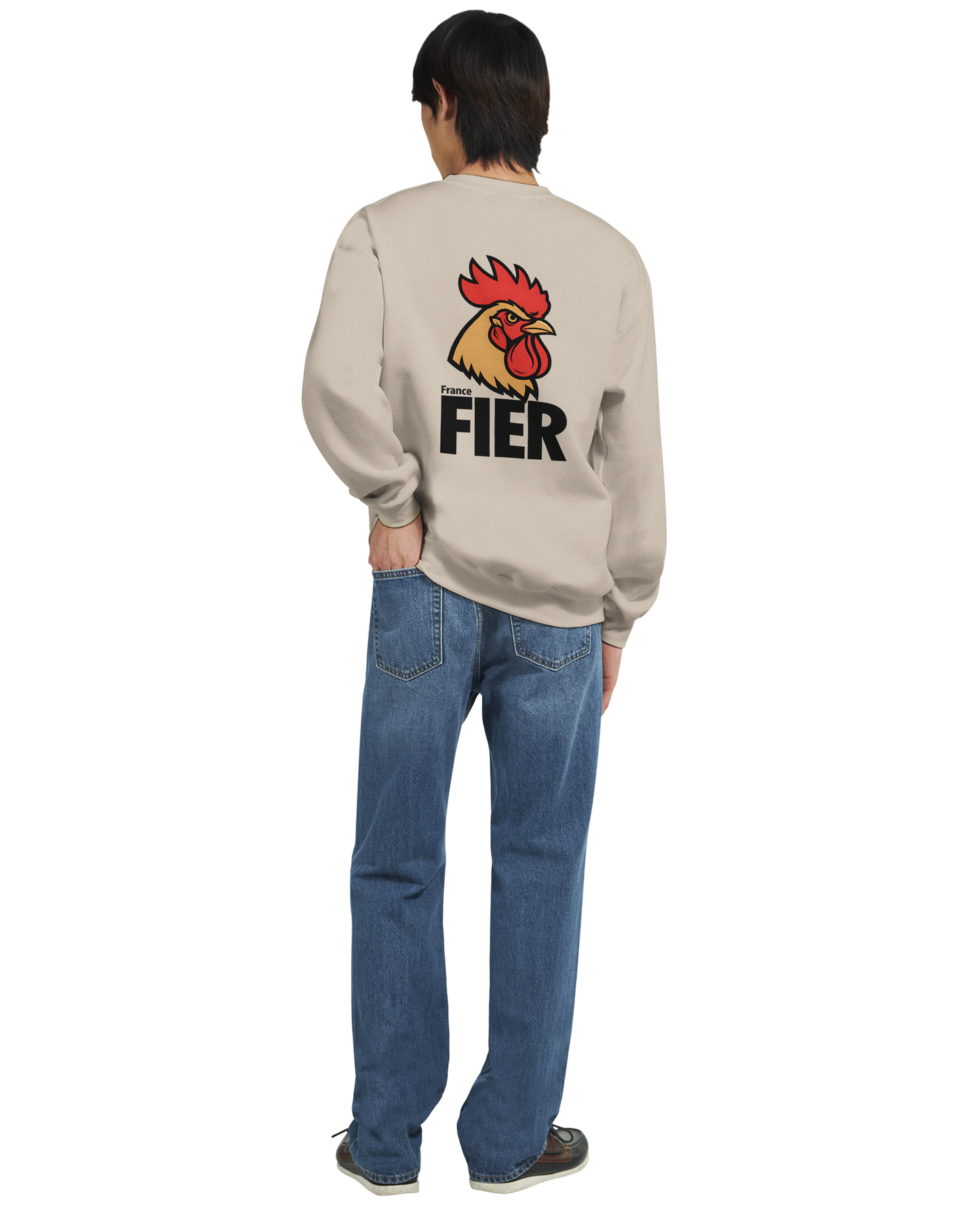Sweat-shirt Homme France Fier - Coupe Classique et Confort Premium