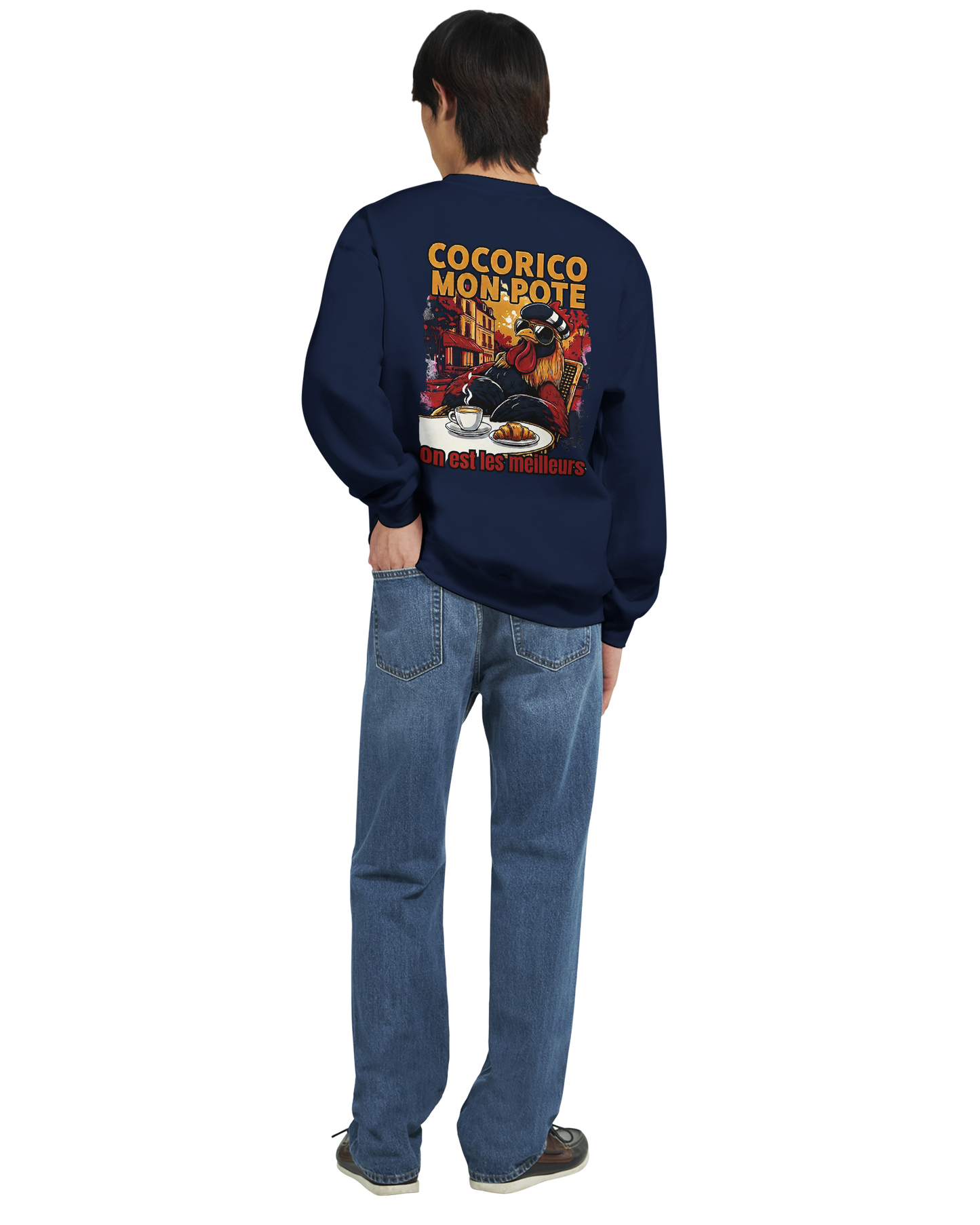 Sweat-shirt Cocorico On Est Les Meilleurs - Confort et Style Premium
