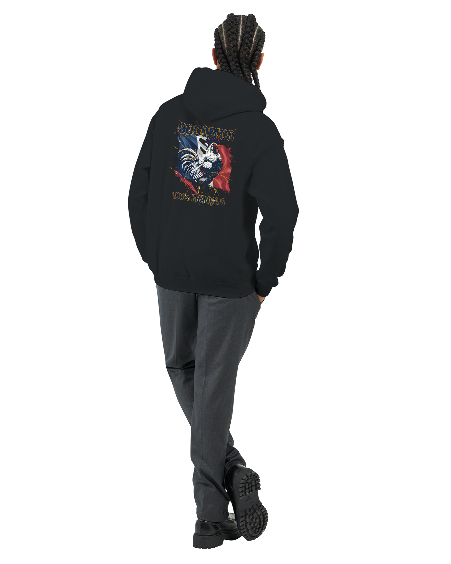 Sweat à Capuche Homme Cocorico – Confort et Style Français