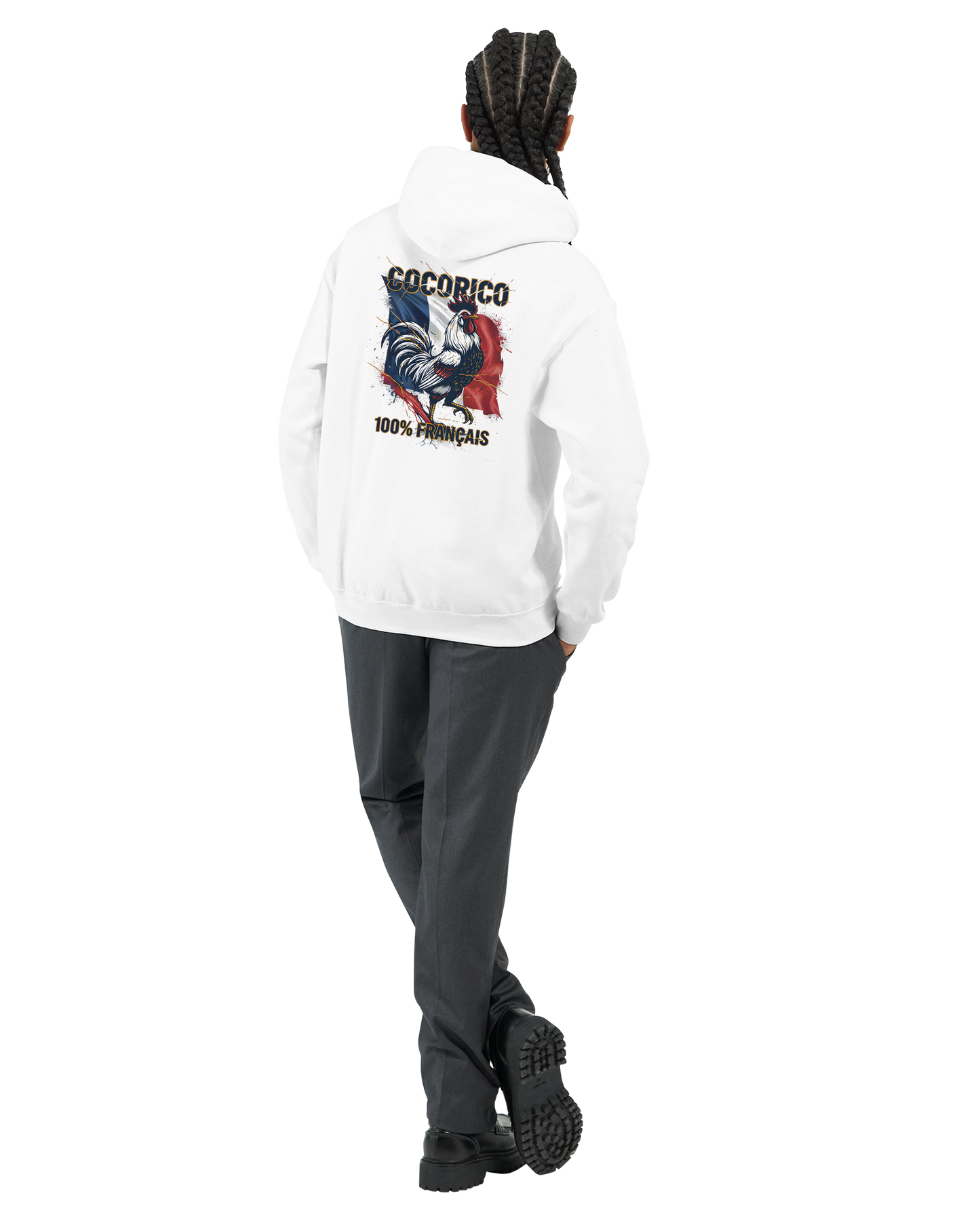 Sweat à Capuche Homme Cocorico – Confort et Style Français