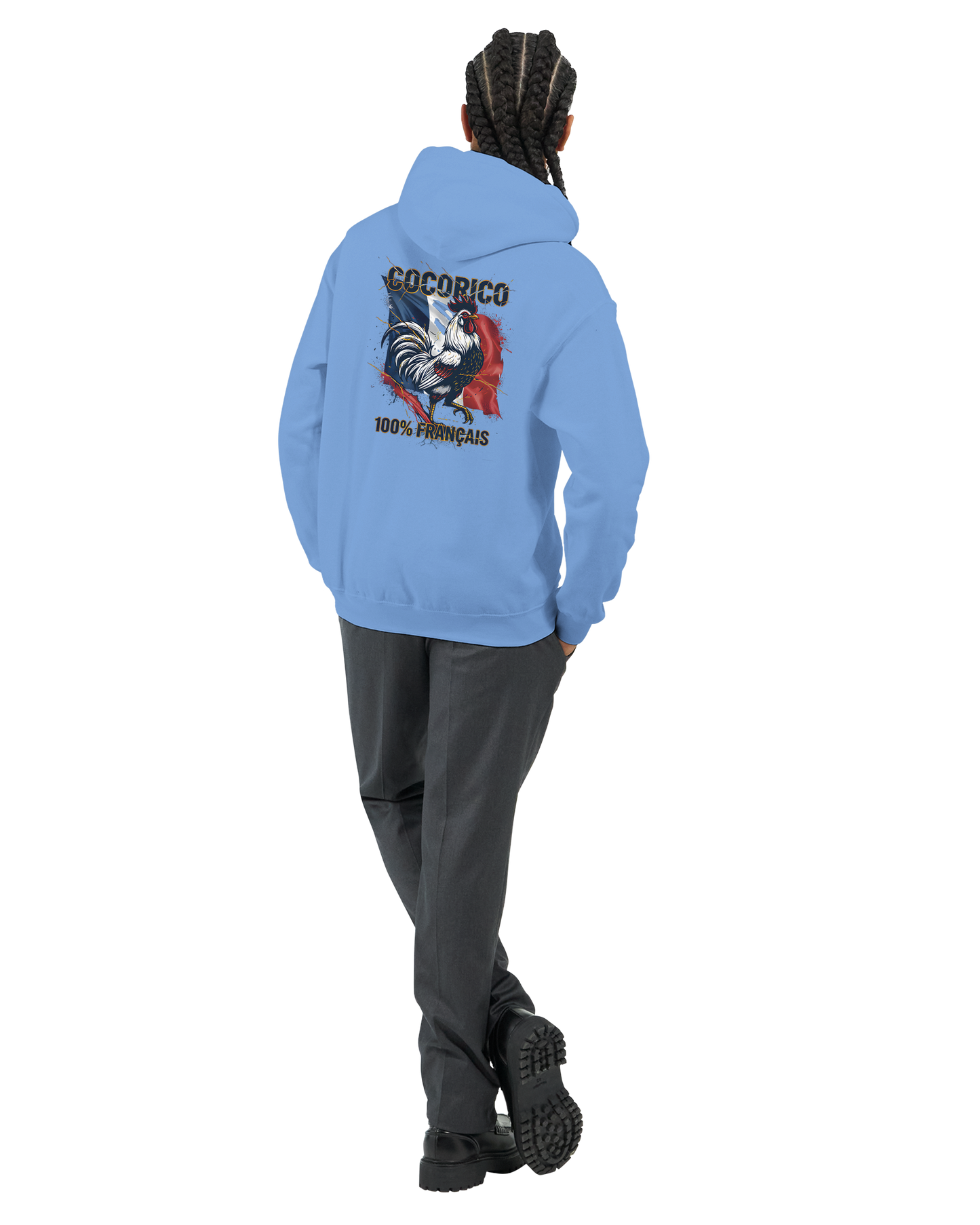 Sweat à Capuche Homme Cocorico – Confort et Style Français
