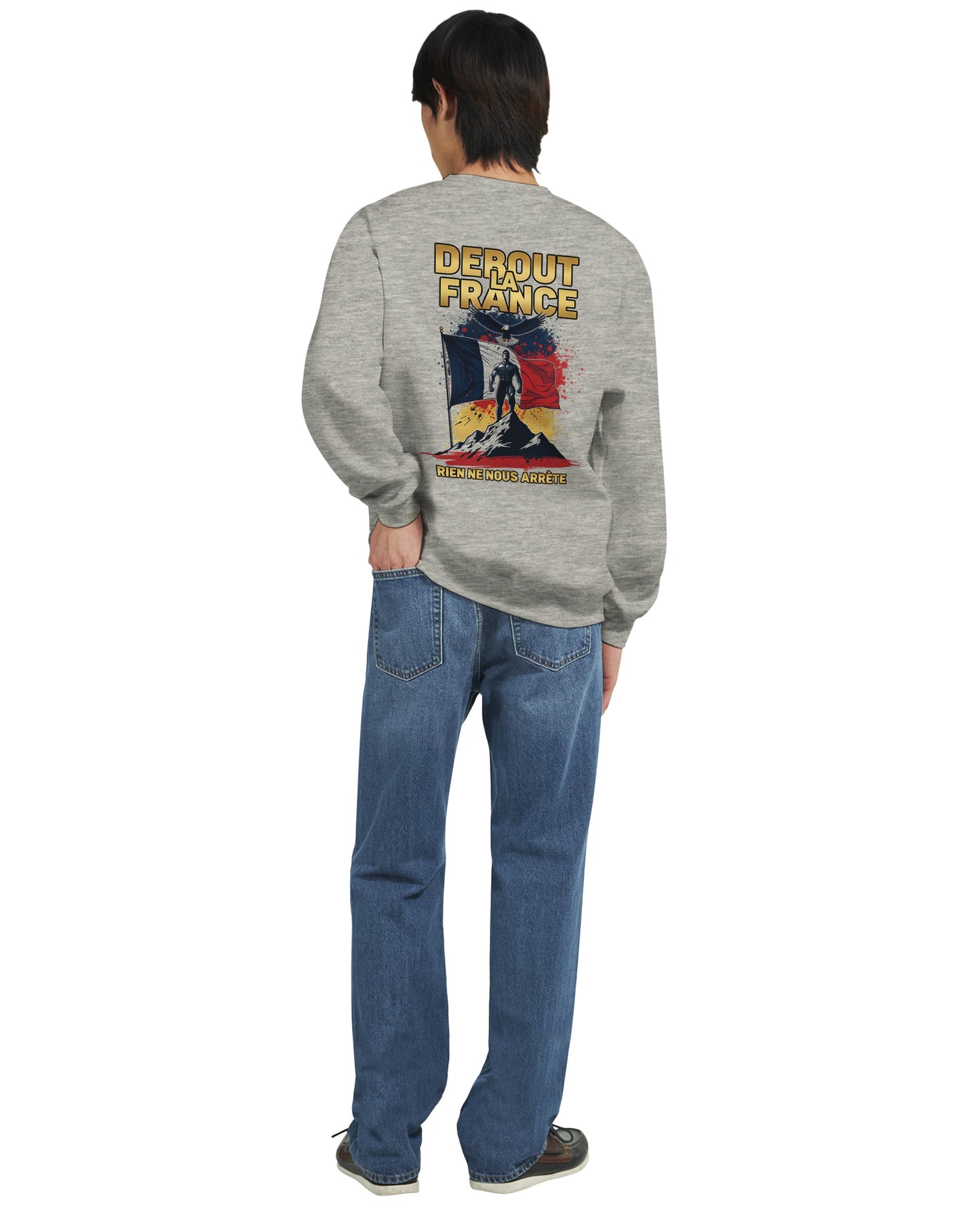 Sweat-shirt Debout La France - Confort Premium et Design Classique