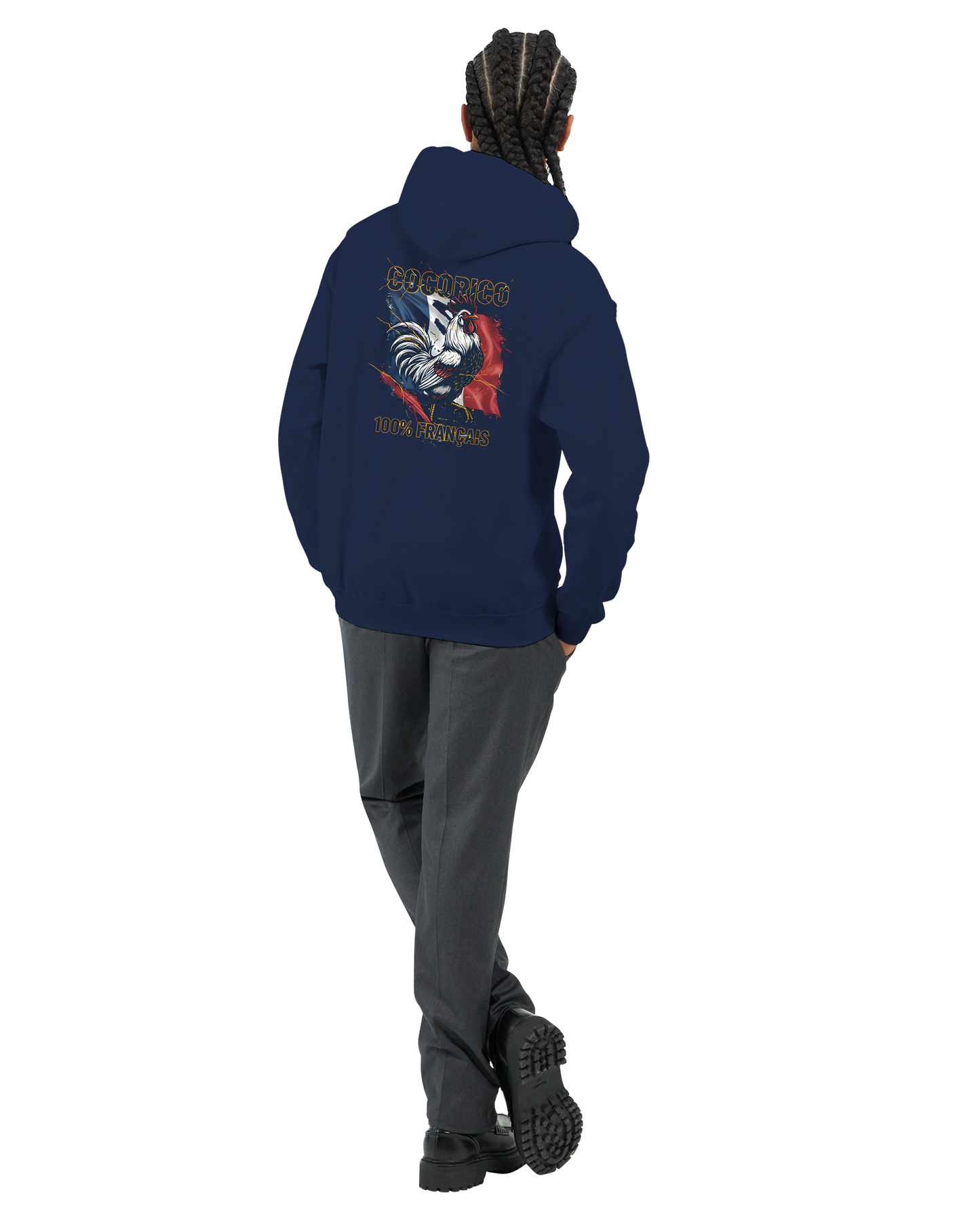 Sweat à Capuche Homme Cocorico – Confort et Style Français