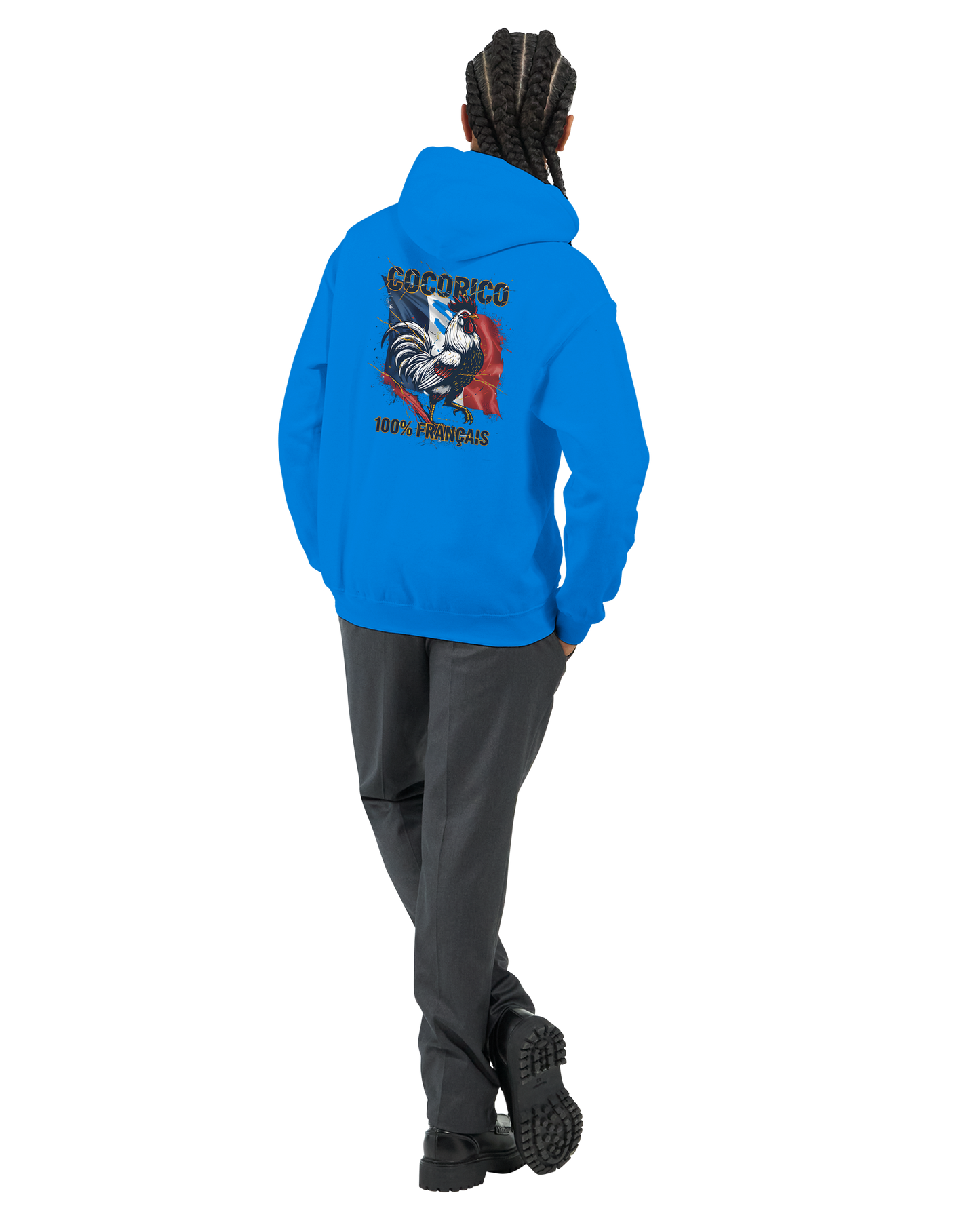Sweat à Capuche Homme Cocorico – Confort et Style Français