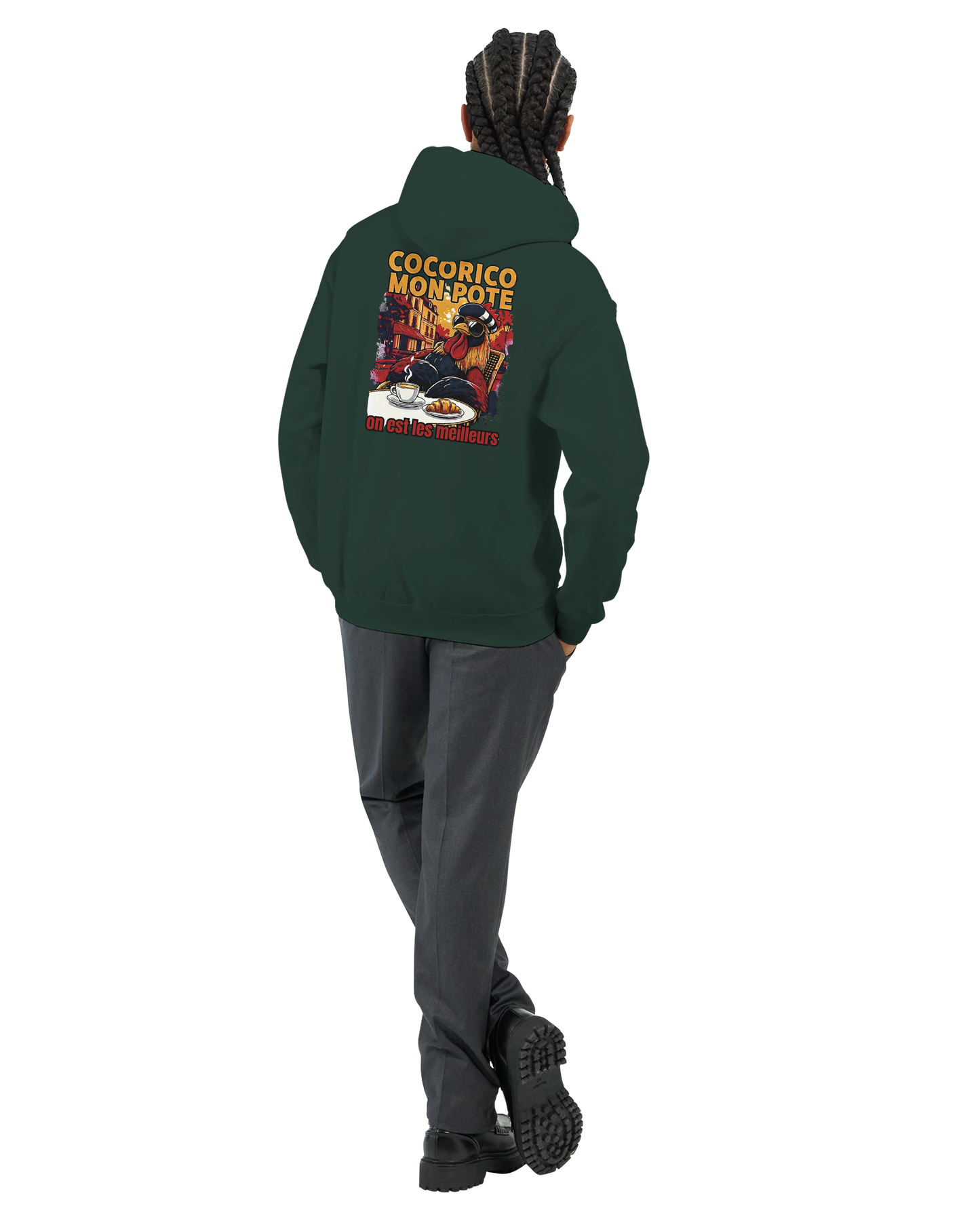 Sweat à Capuche homme on est les meilleurs