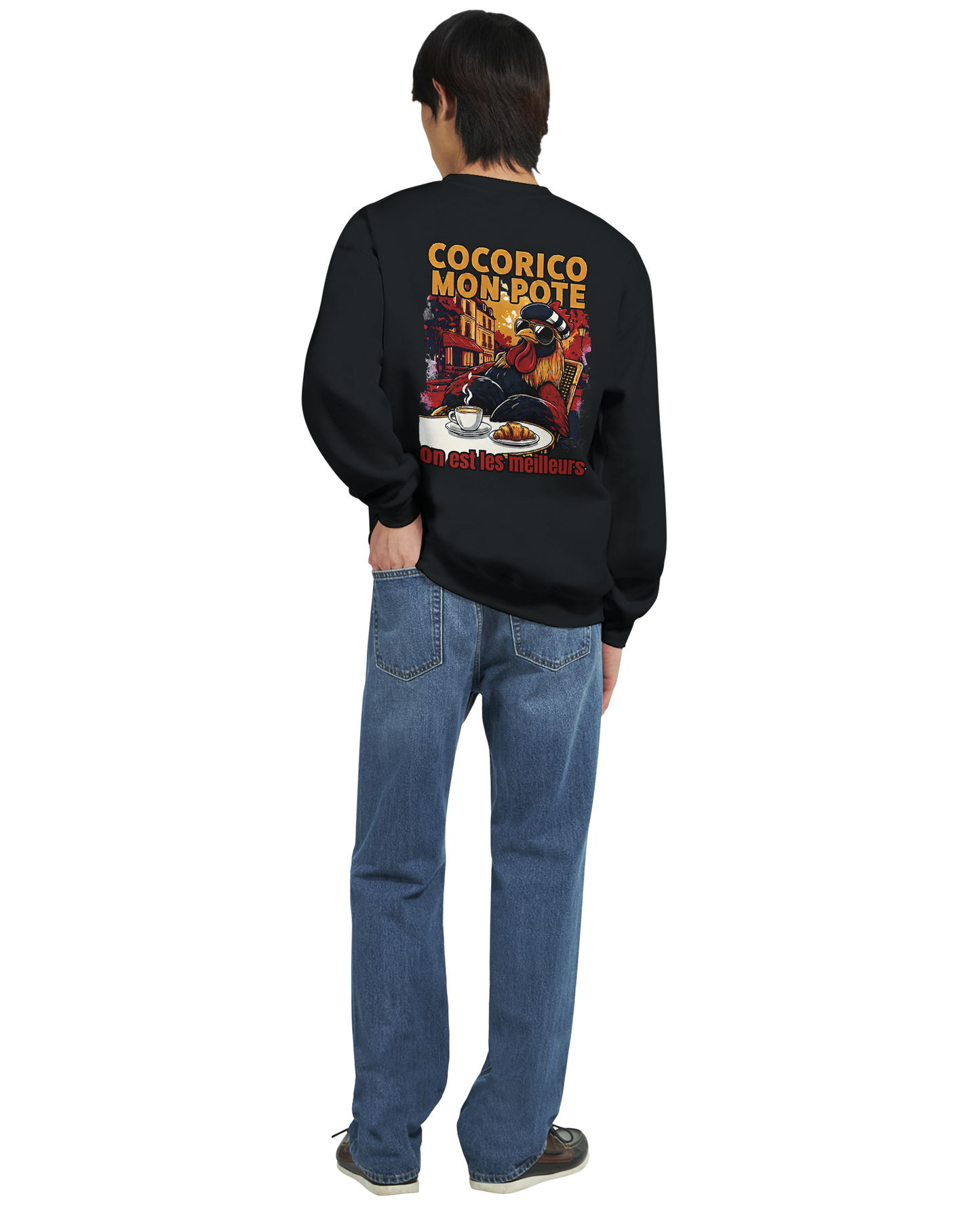 Sweat-shirt Cocorico On Est Les Meilleurs - Confort et Style Premium