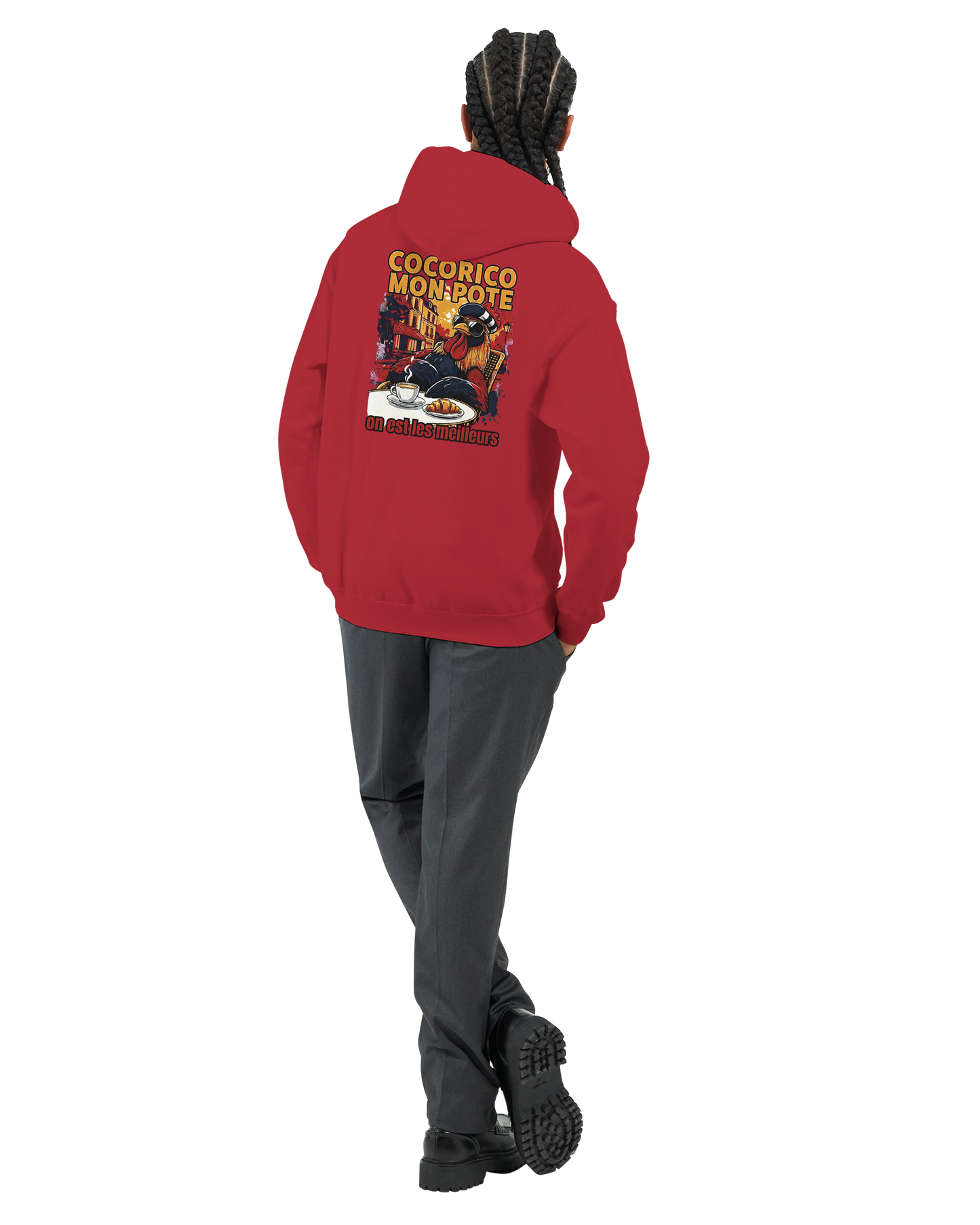 Sweat à Capuche homme on est les meilleurs