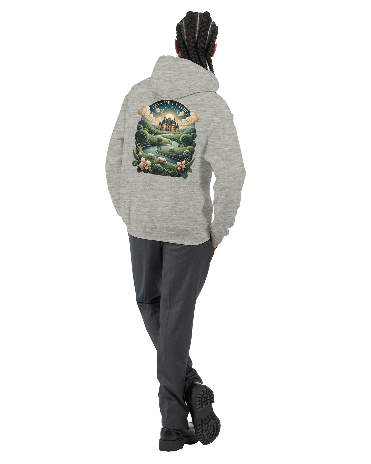 Sweat à capuche unisexe Pays de la Loire - Confort Premium