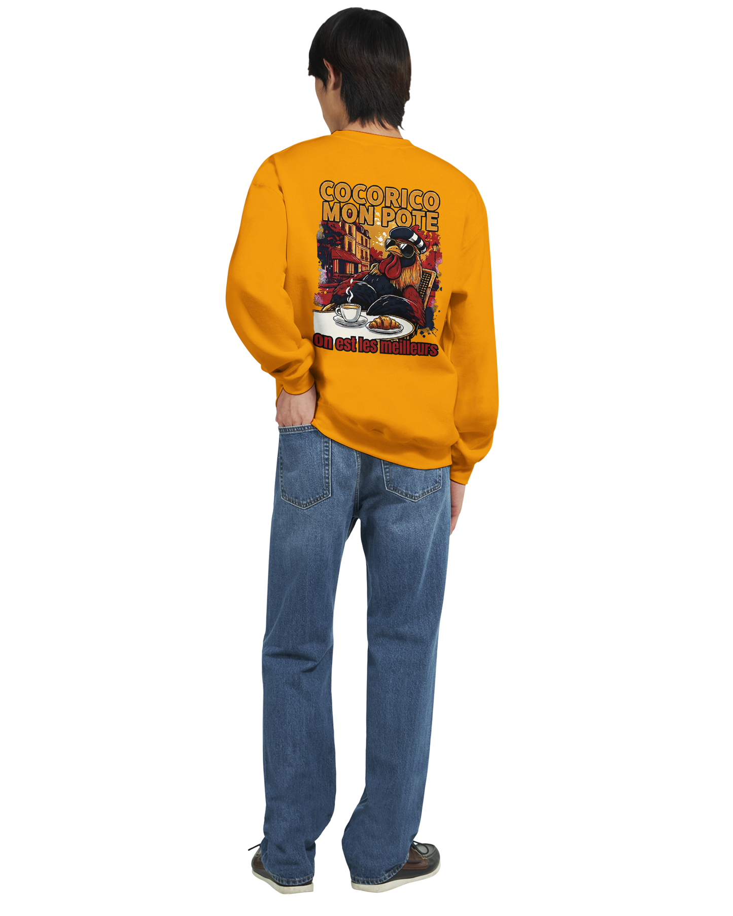Sweat-shirt Cocorico On Est Les Meilleurs - Confort et Style Premium