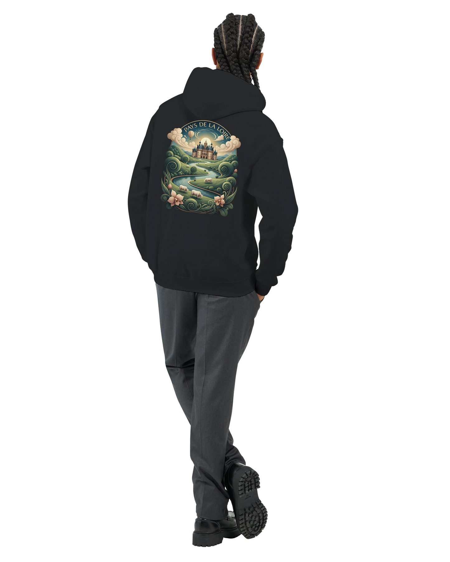 Sweat à capuche unisexe Pays de la Loire - Confort Premium