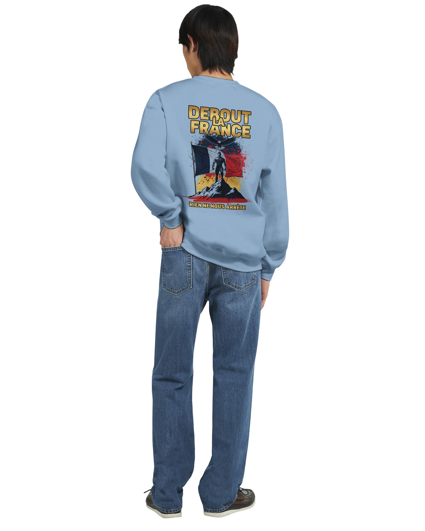 Sweat-shirt Debout La France - Confort Premium et Design Classique