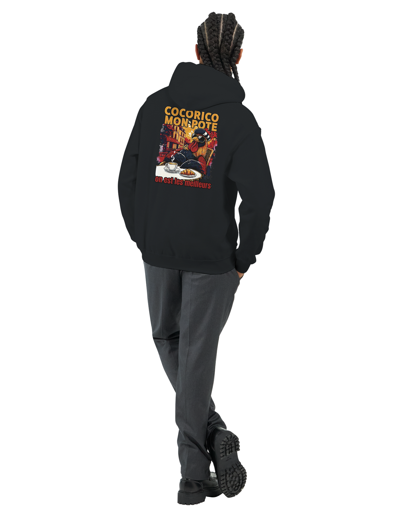 Sweat à Capuche homme on est les meilleurs