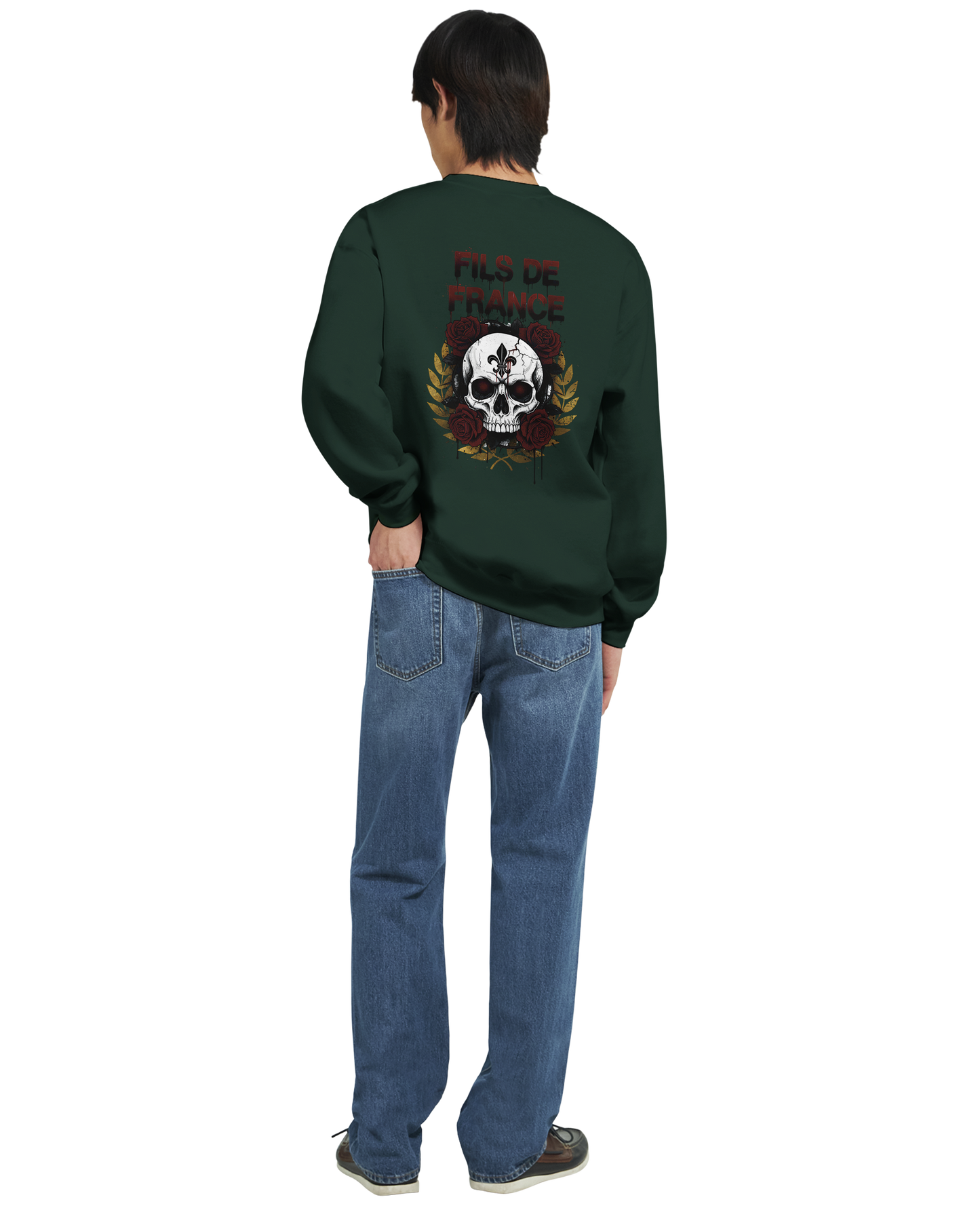 Sweat-shirt Homme Fils de France –Premium Confort Classique