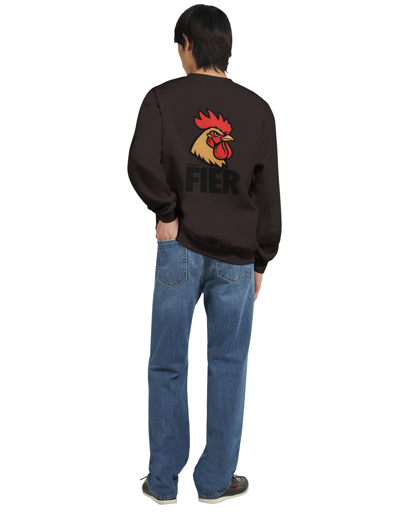 Sweat-shirt Homme France Fier - Coupe Classique et Confort Premium