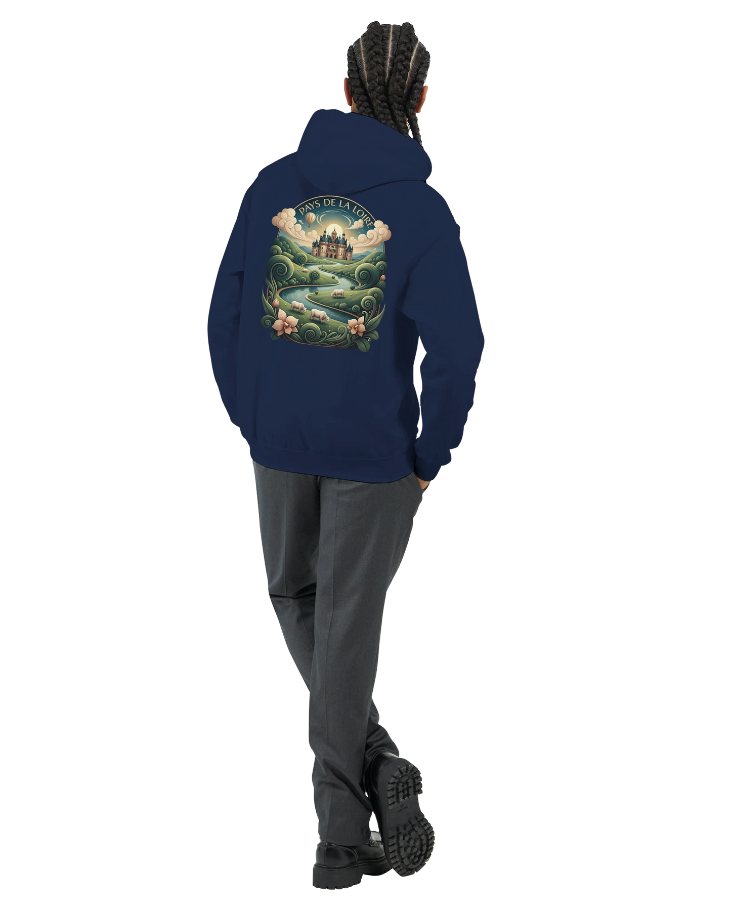 Sweat à capuche unisexe Pays de la Loire - Confort Premium