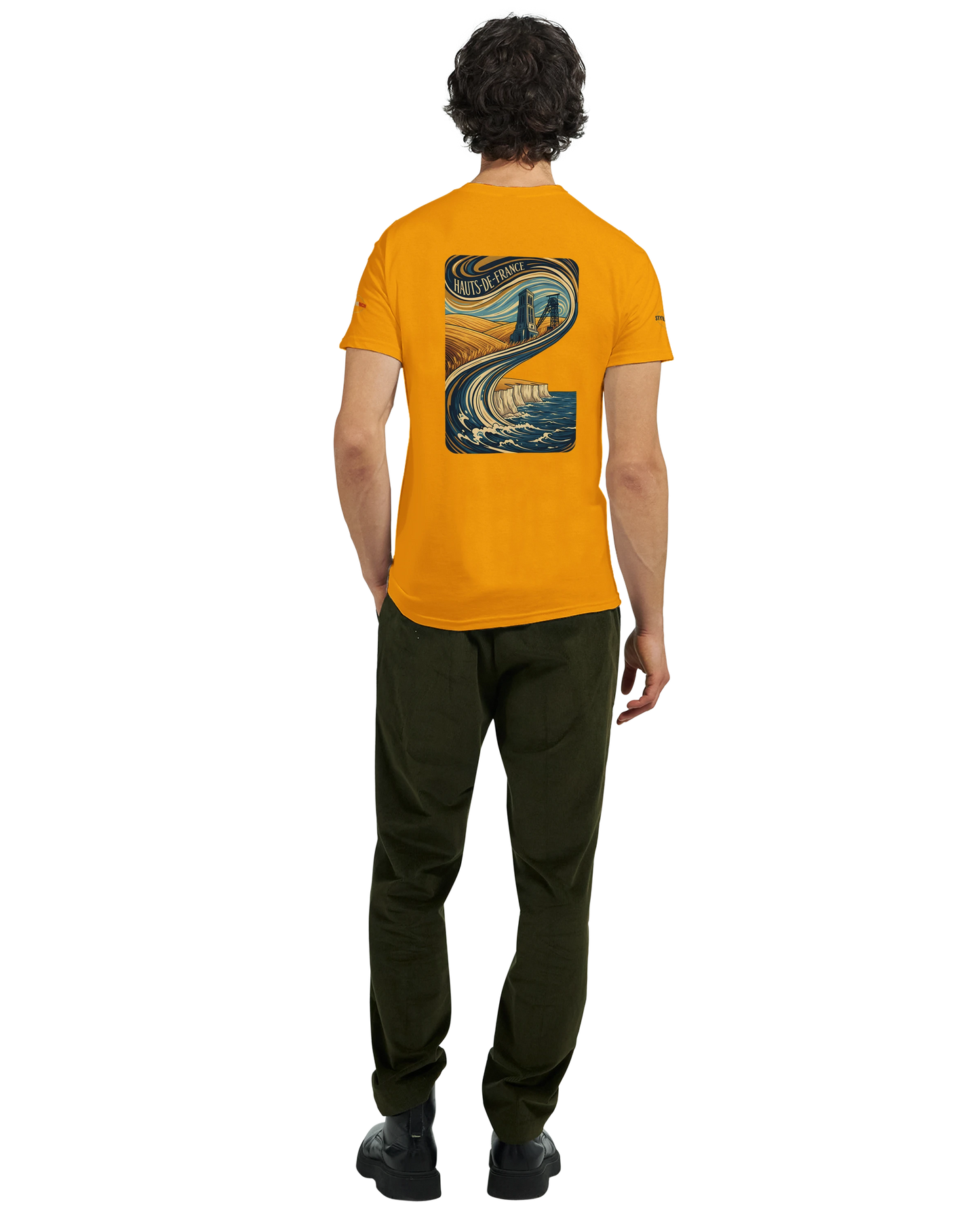 T-shirt Unisexe Haut de France - Coton Épais Premium
