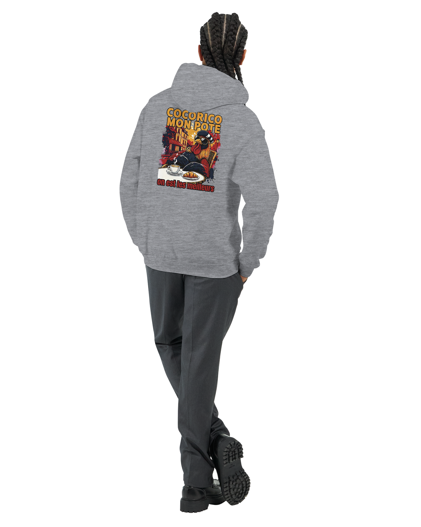 Sweat à Capuche homme on est les meilleurs