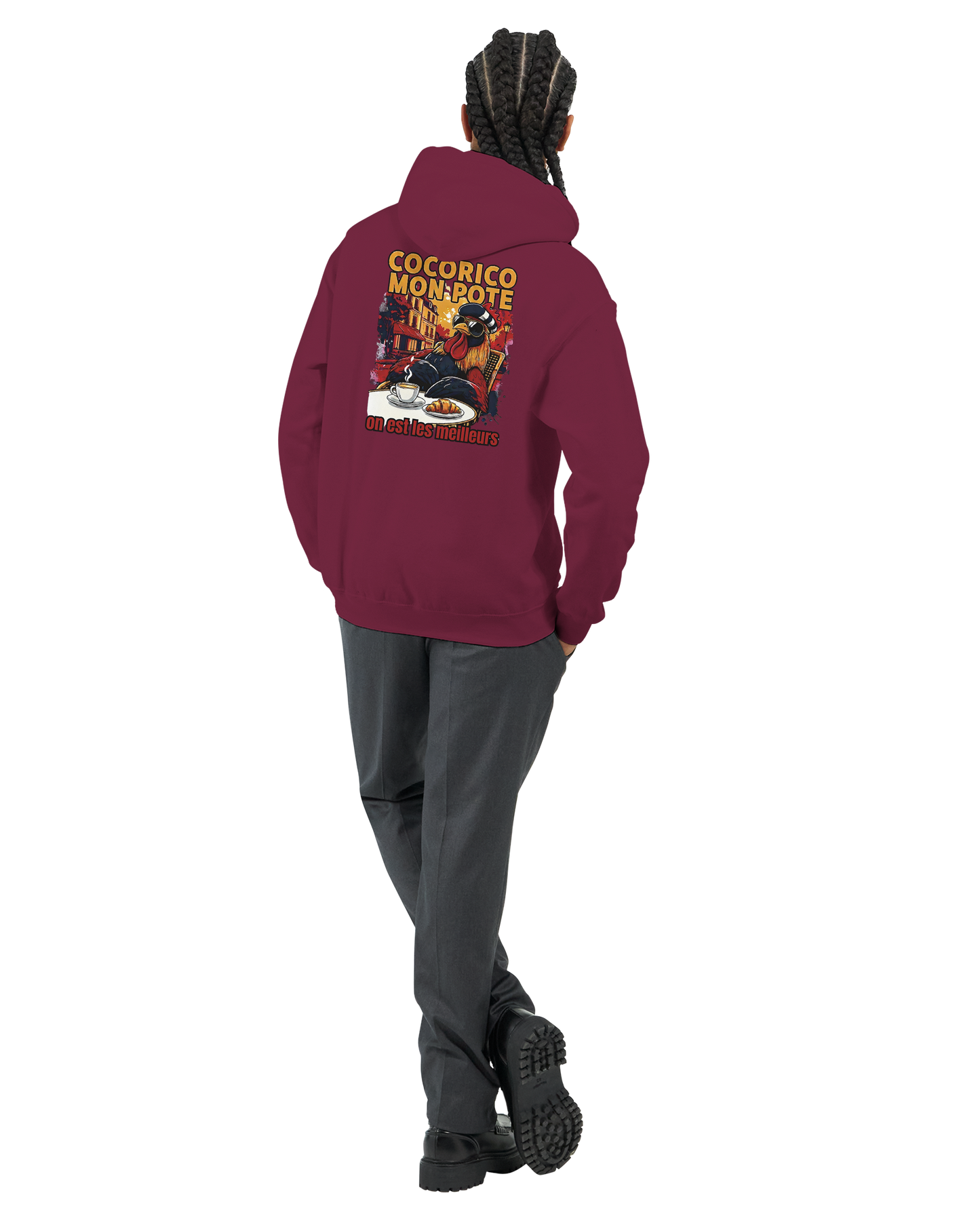 Sweat à Capuche homme on est les meilleurs