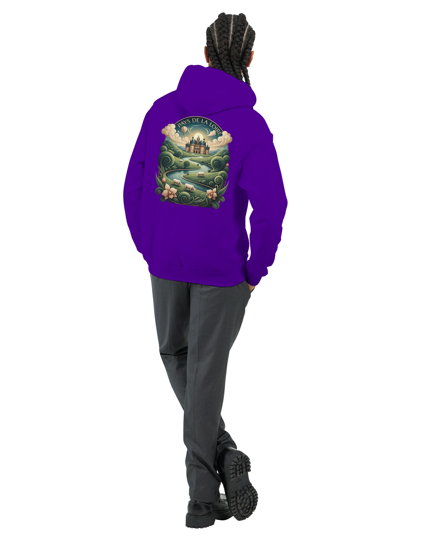 Sweat à capuche unisexe Pays de la Loire - Confort Premium